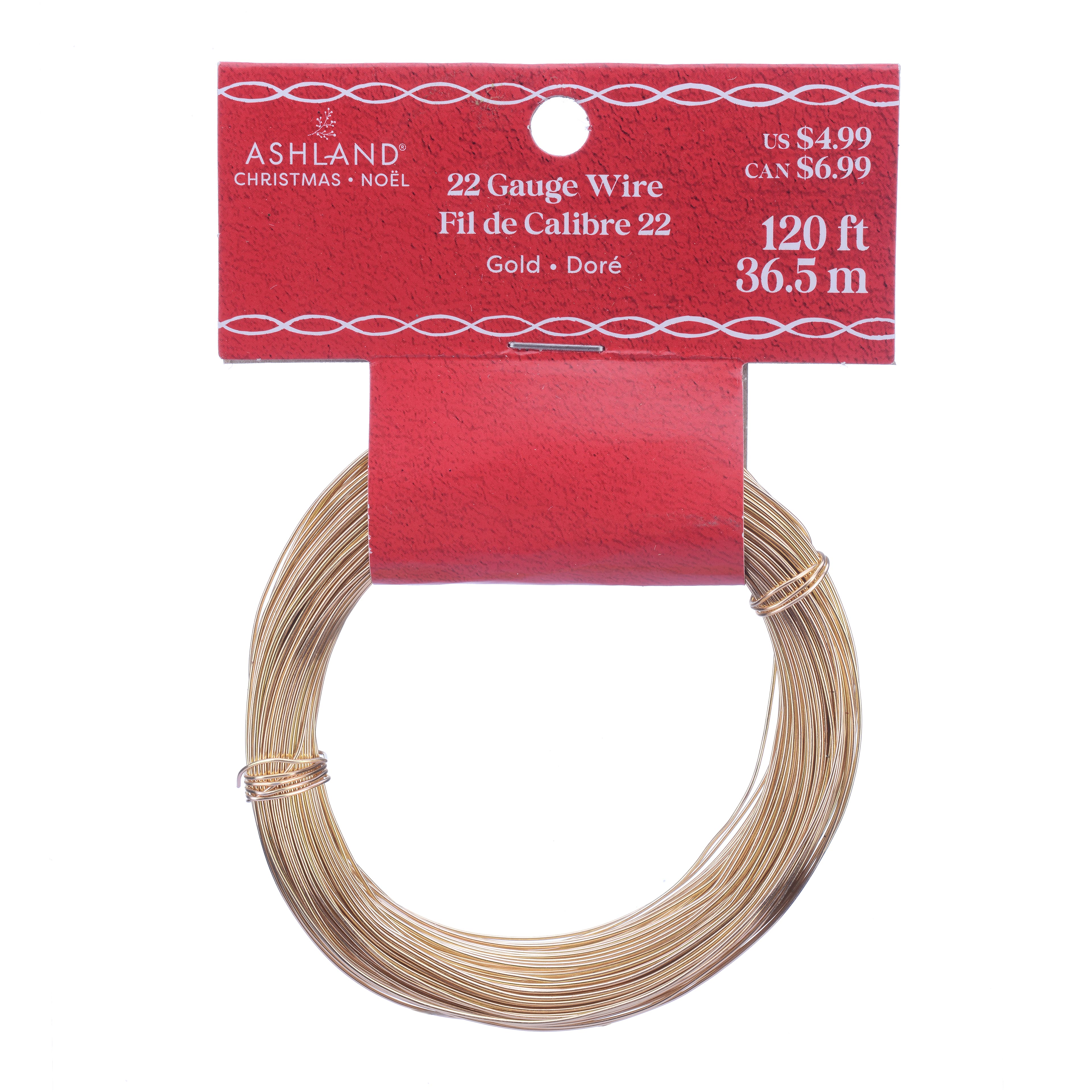 22 Gauge Gold Wire, 120ft. by Ashland&#xAE;