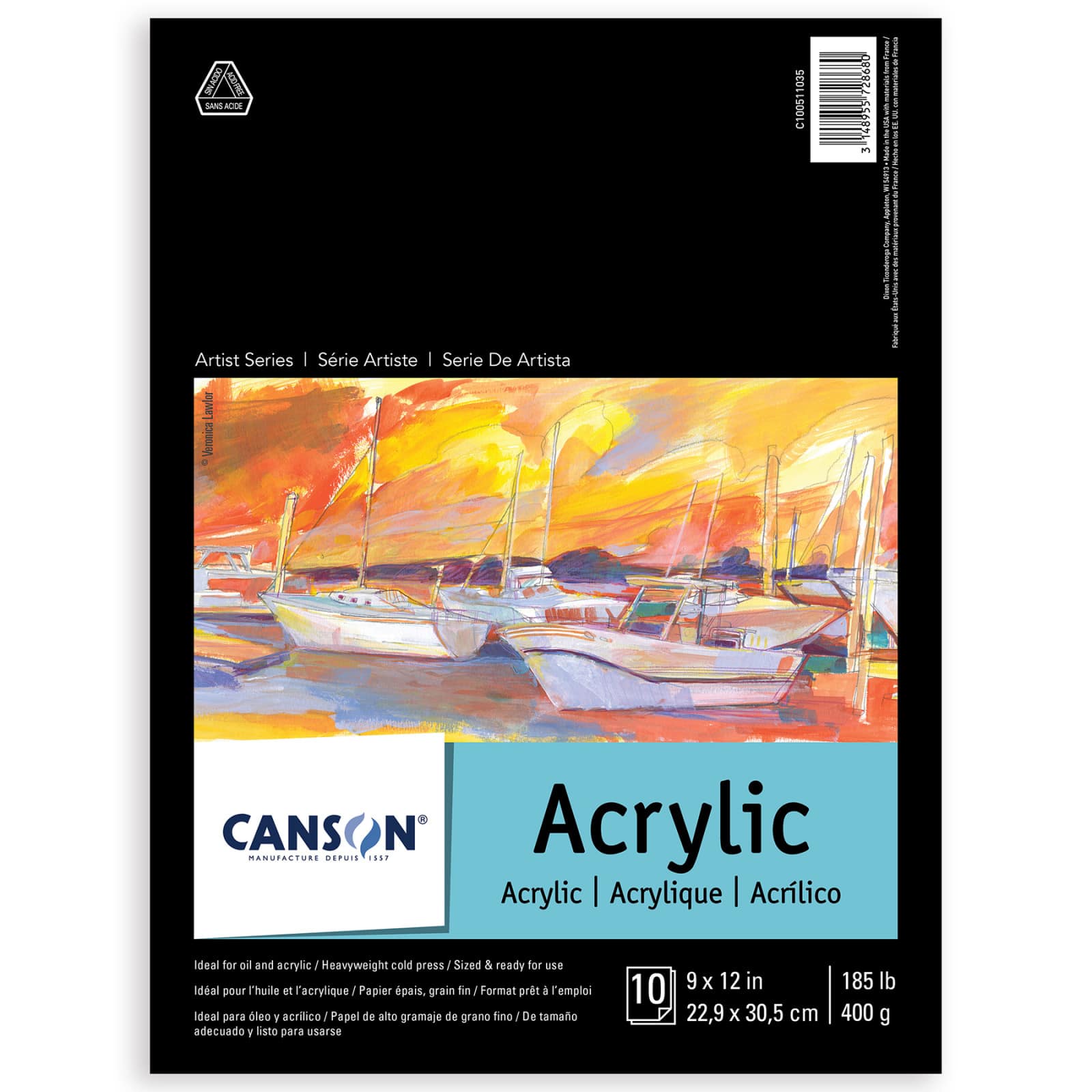 Canson&#xAE; Montval Acrylic Paper Pad