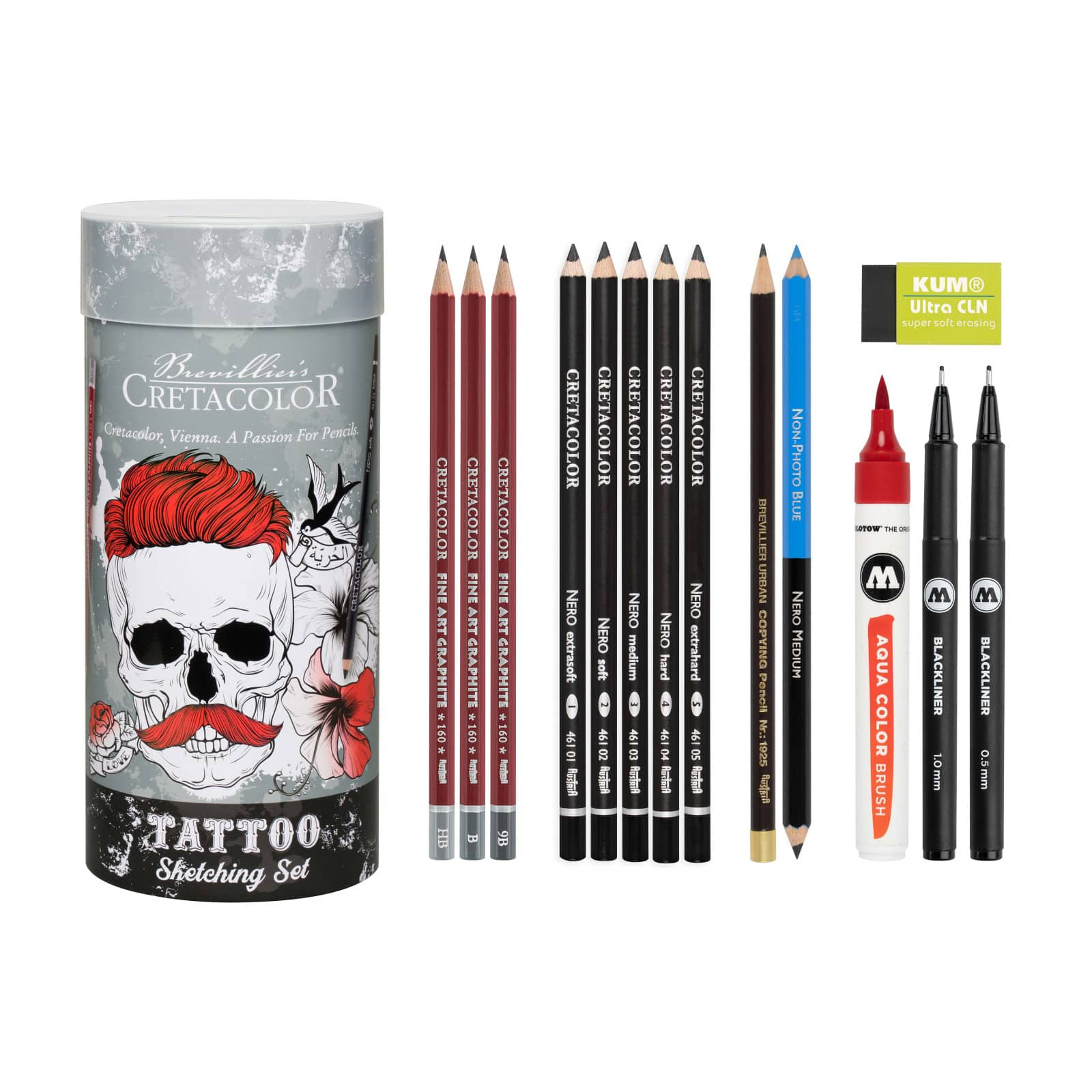 tattoo sketching materials