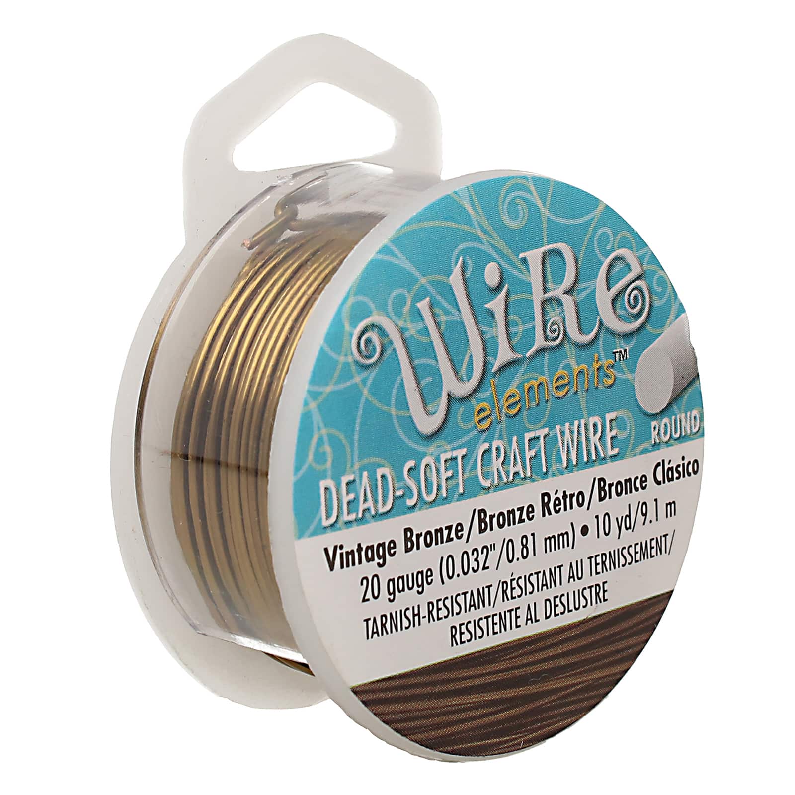 The Beadsmith® Wire Elements™ 20 Gauge Tarnish Resistant Soft Temper Wire, 10yd.