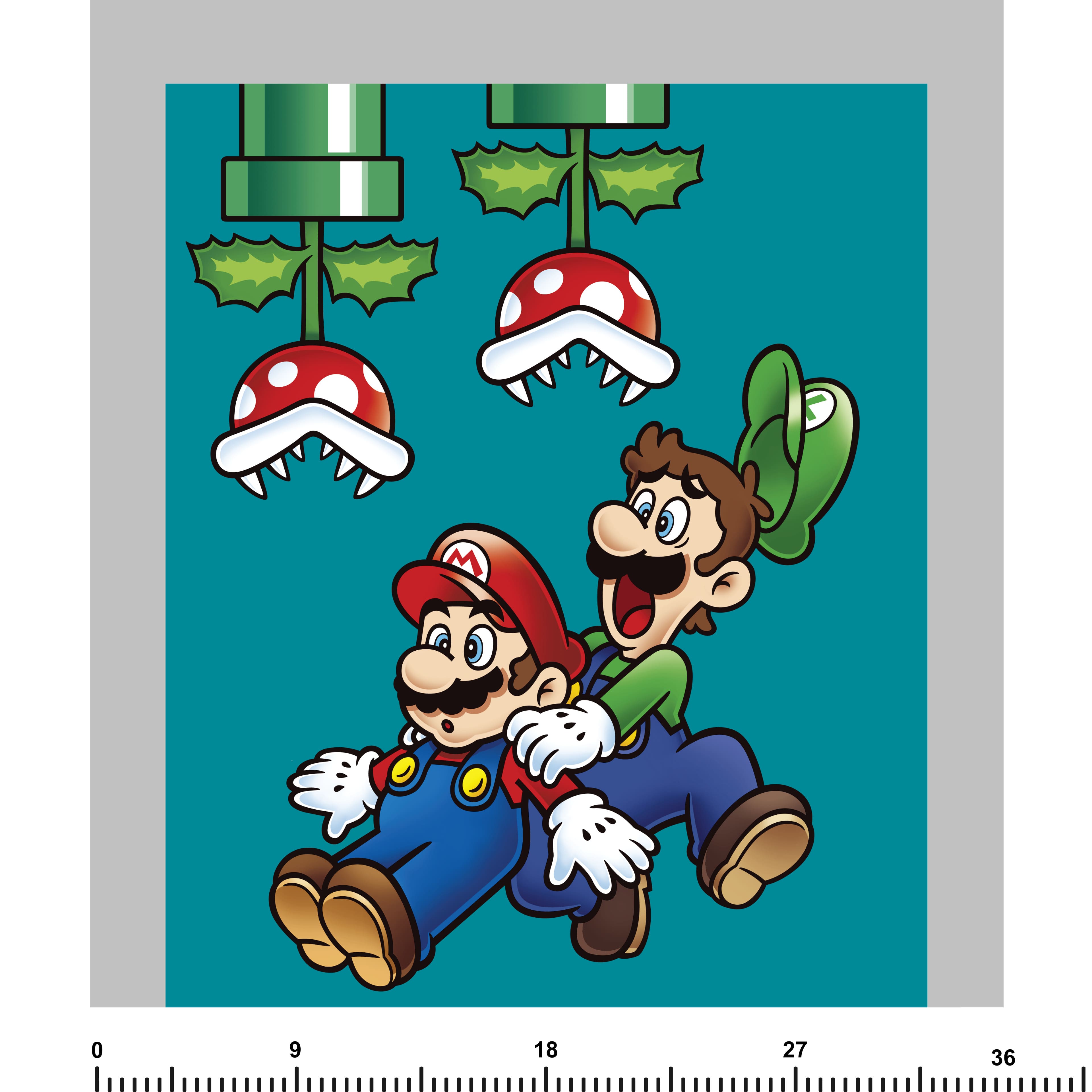 Nintendo® Super Mario™ Jump Cotton Fabric