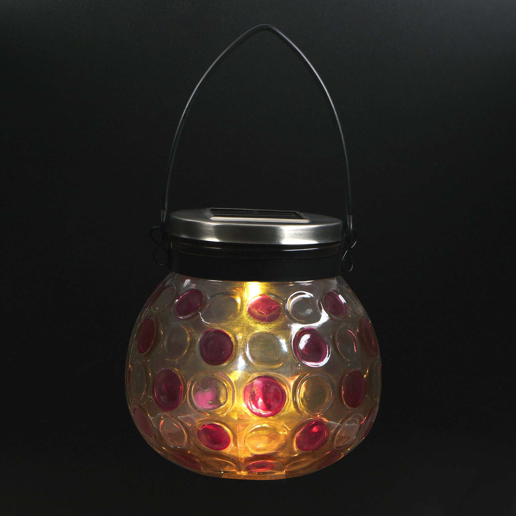 Solar Hanging Glass Lantern by Ashland&#xAE;