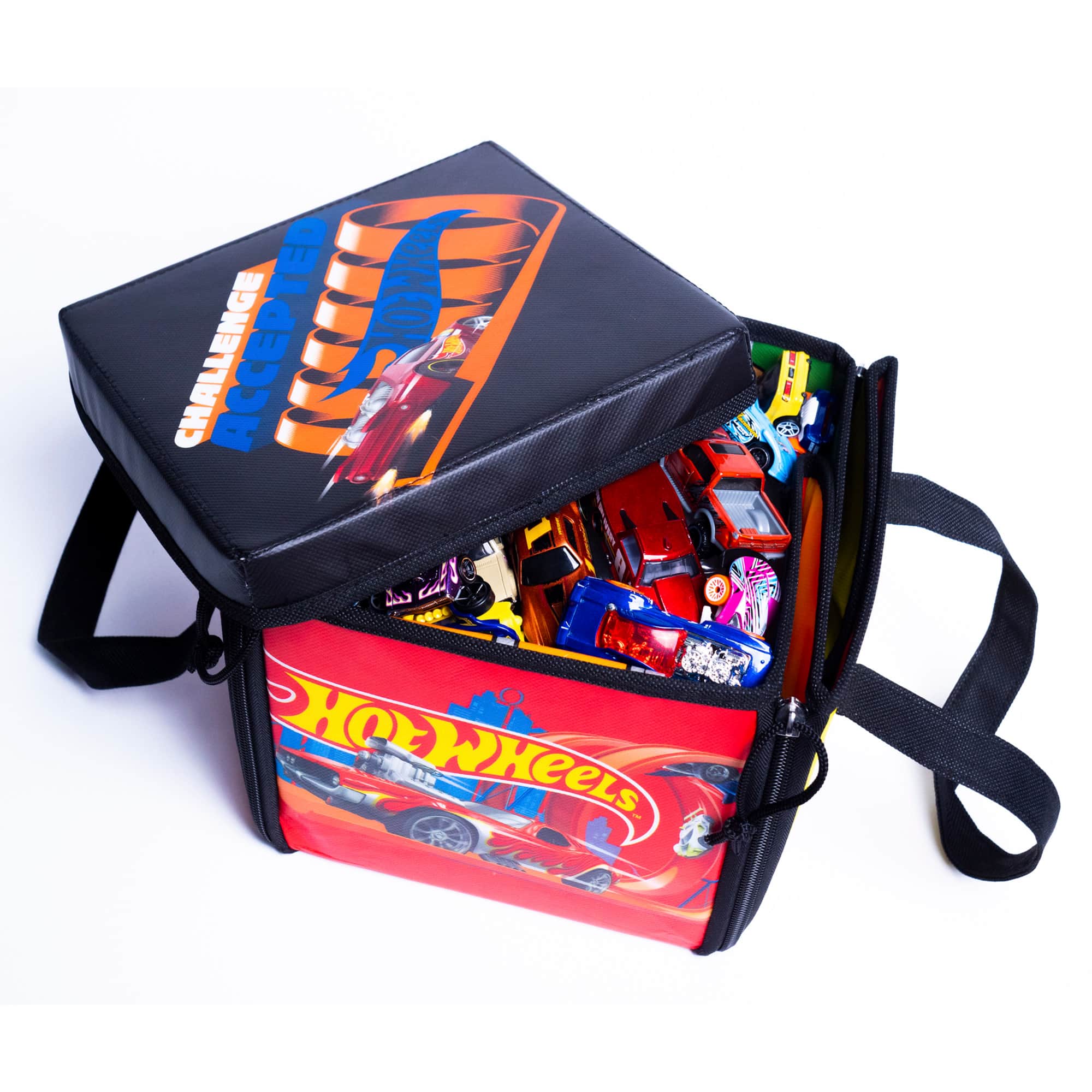 Tara Toy ZipBin Hot Wheels Ramp It Up Racetrack Playmat &#x26; Car Ramp