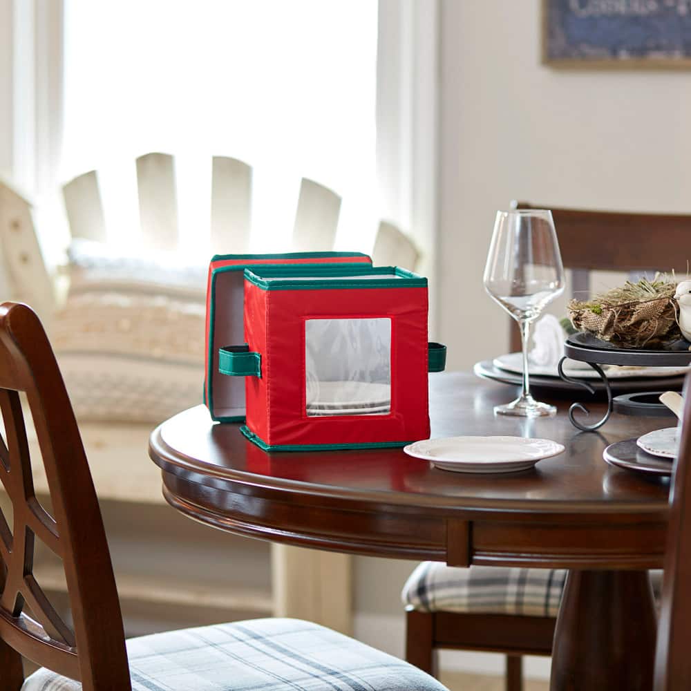 Household Essentials Plate Storage Box