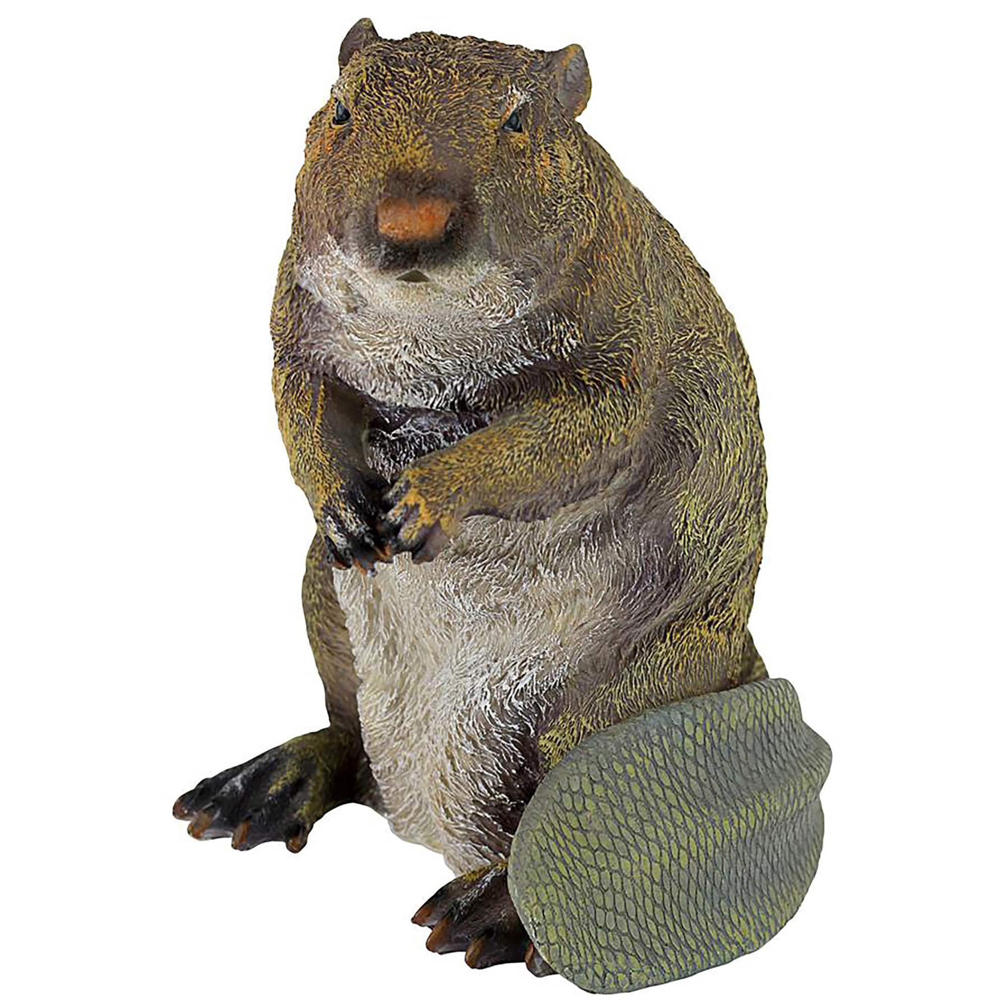 Design Toscano 10&#x22; Standing Beaver Outdoor Statue