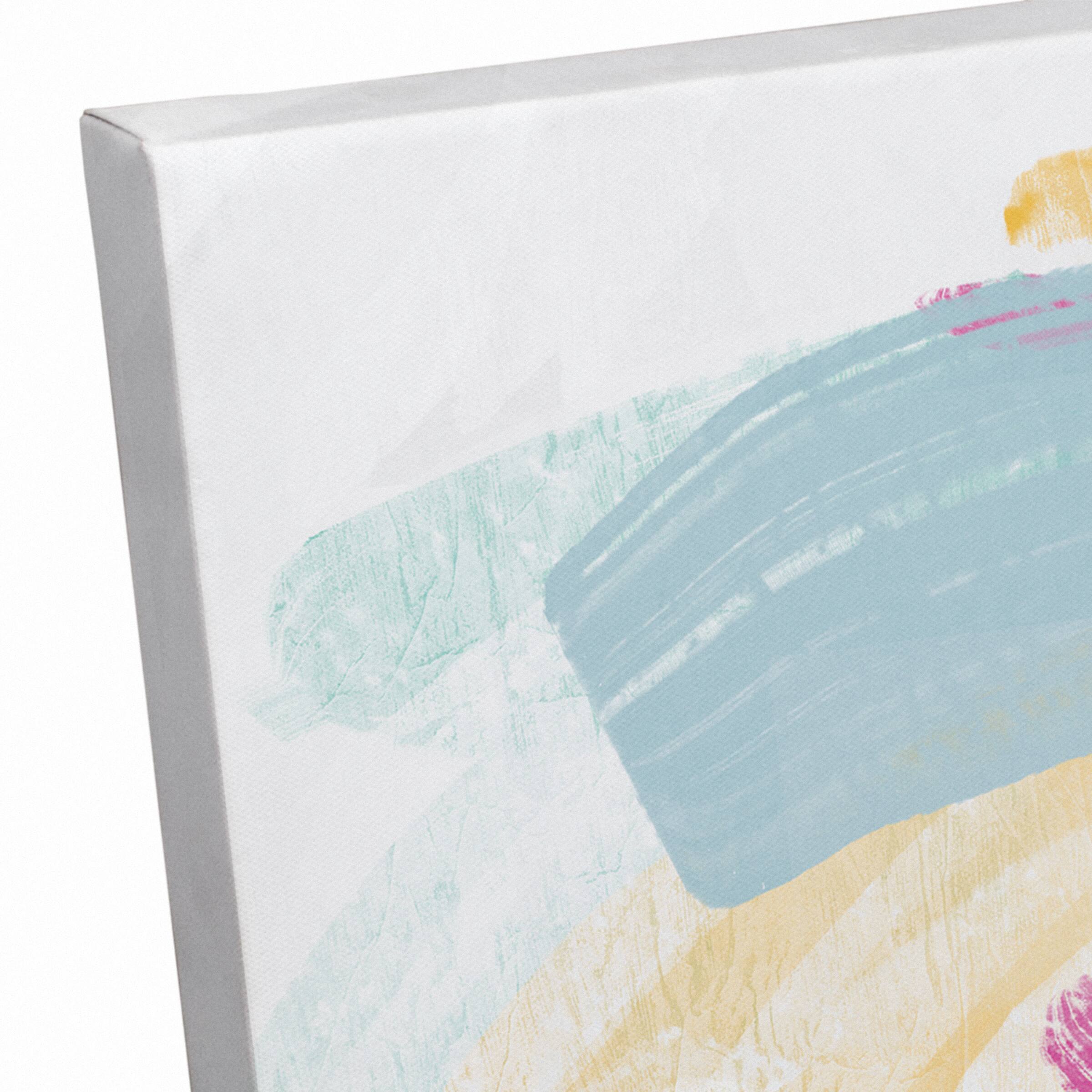 Kaleidoscope Pug 6 Canvas Wall Art