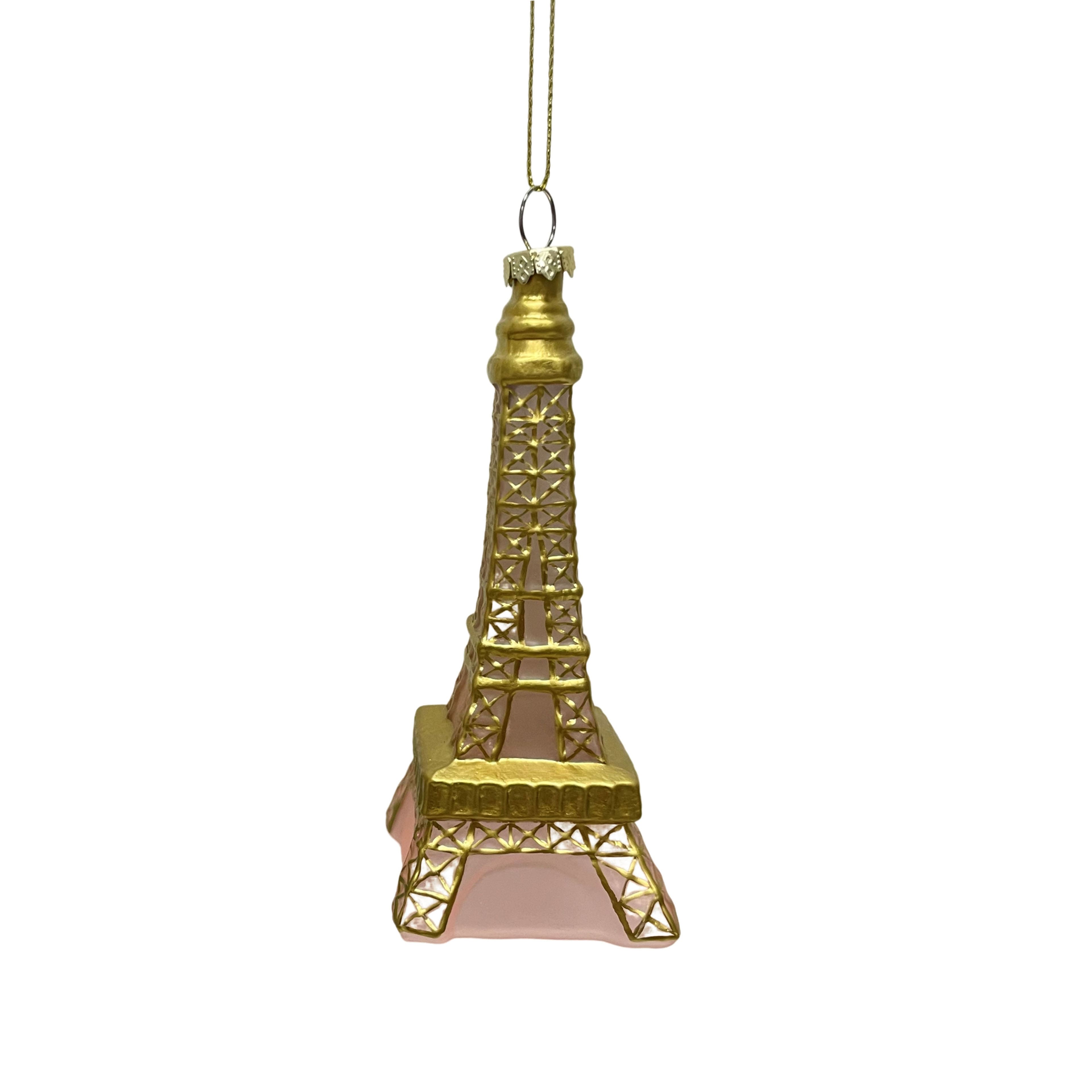 Assortiment d&#x2019;ornements en verre &#xE0; l&#x2019;aspect de la tour Eiffel de 12,7&#xA0;cm d&#x27;Ashland