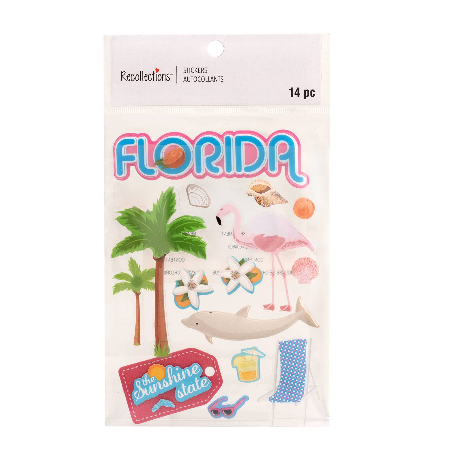 Miami Dimensional Stickers by Recollections™