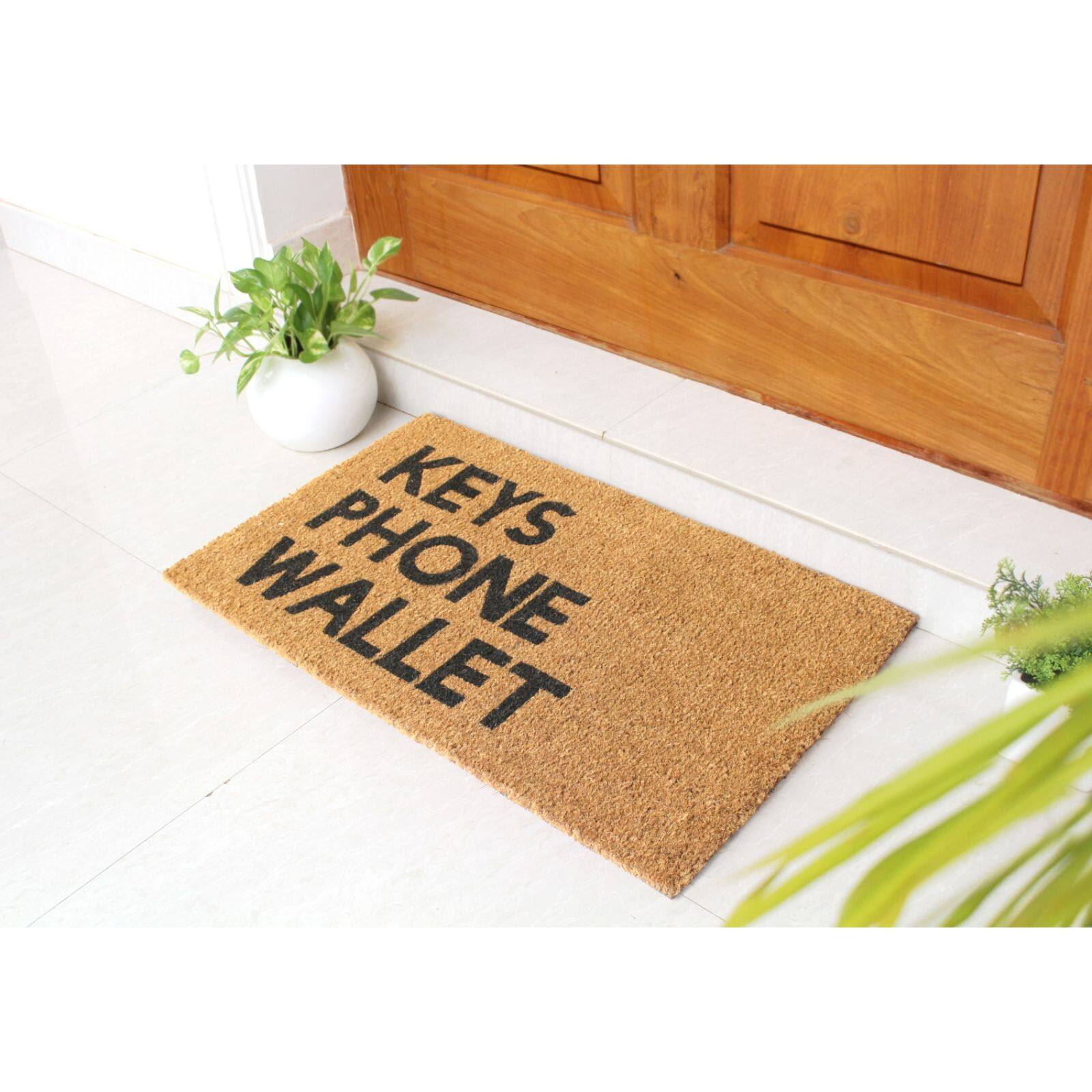 RugSmith Black Keys Phone Wallet Machine Tufted Doormat Michaels