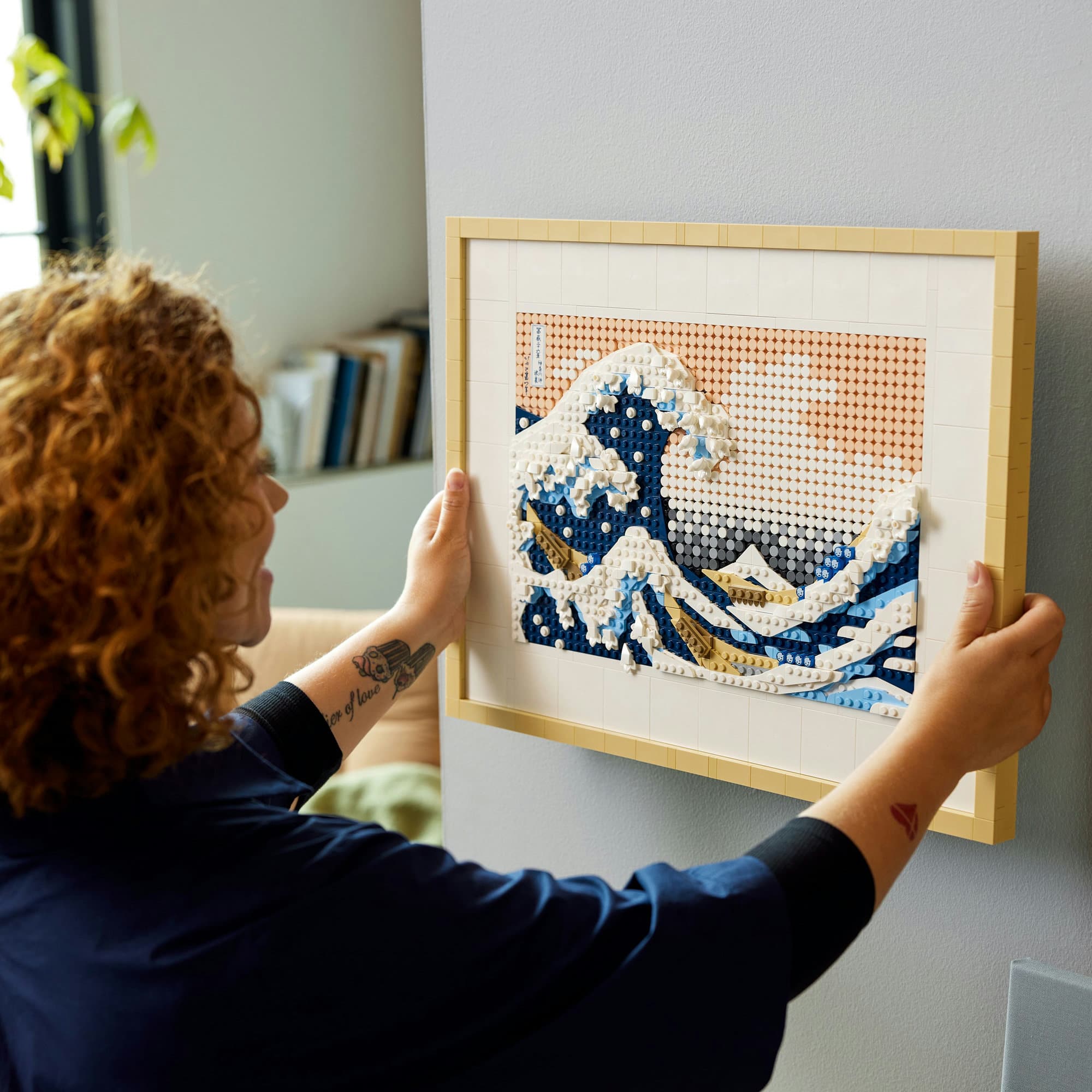 LEGO&#xAE; Art Hokusai &#x2013; The Great Wave 31208 Building Kit (1,810 Pieces)