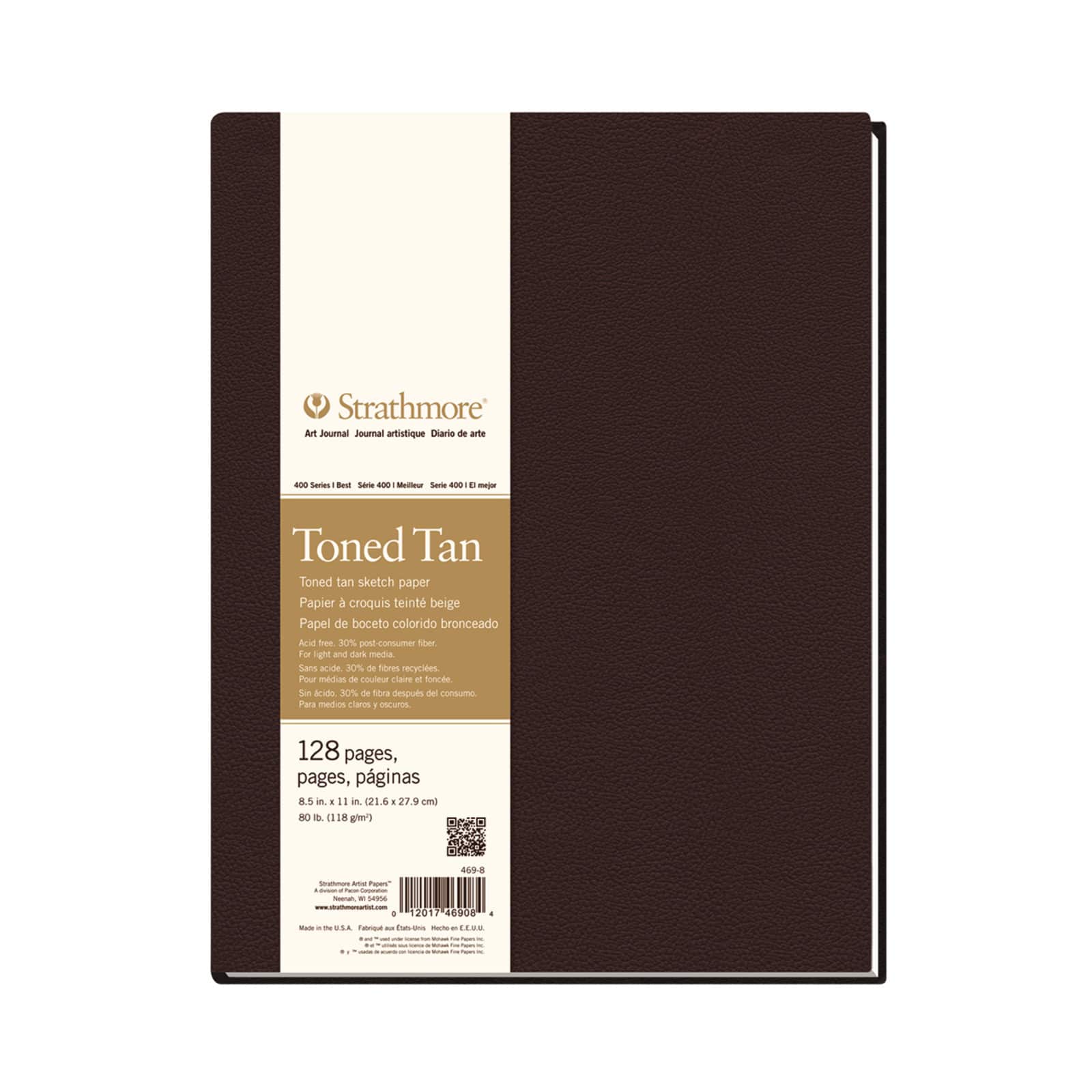 Strathmore® 400 Series Hardcover Toned Tan Art Journal