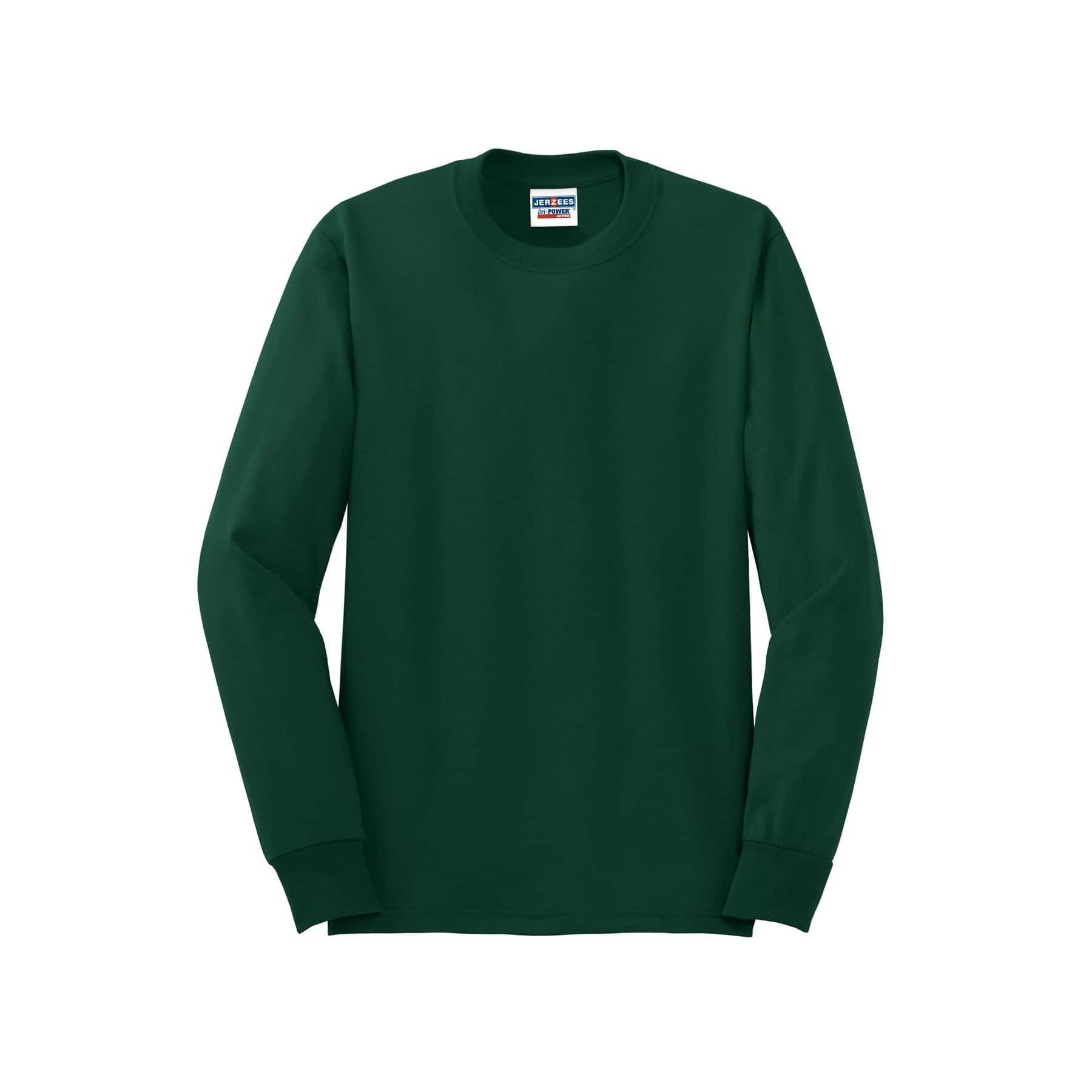 JERZEES&#xAE; Dri-Power&#xAE; 50/50 Cotton/Poly Long Sleeve T-Shirt