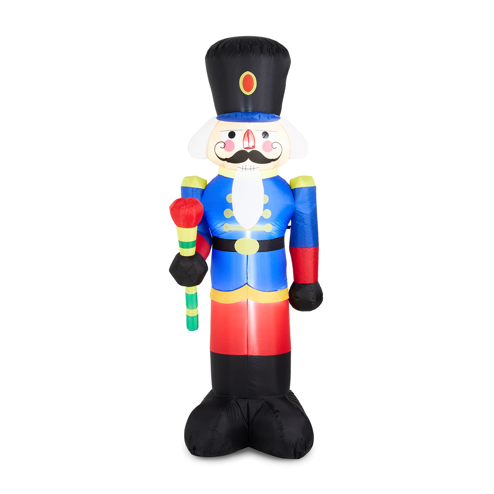 Glitzhome® 8ft. Inflatable Nutcracker With Lights | Michaels