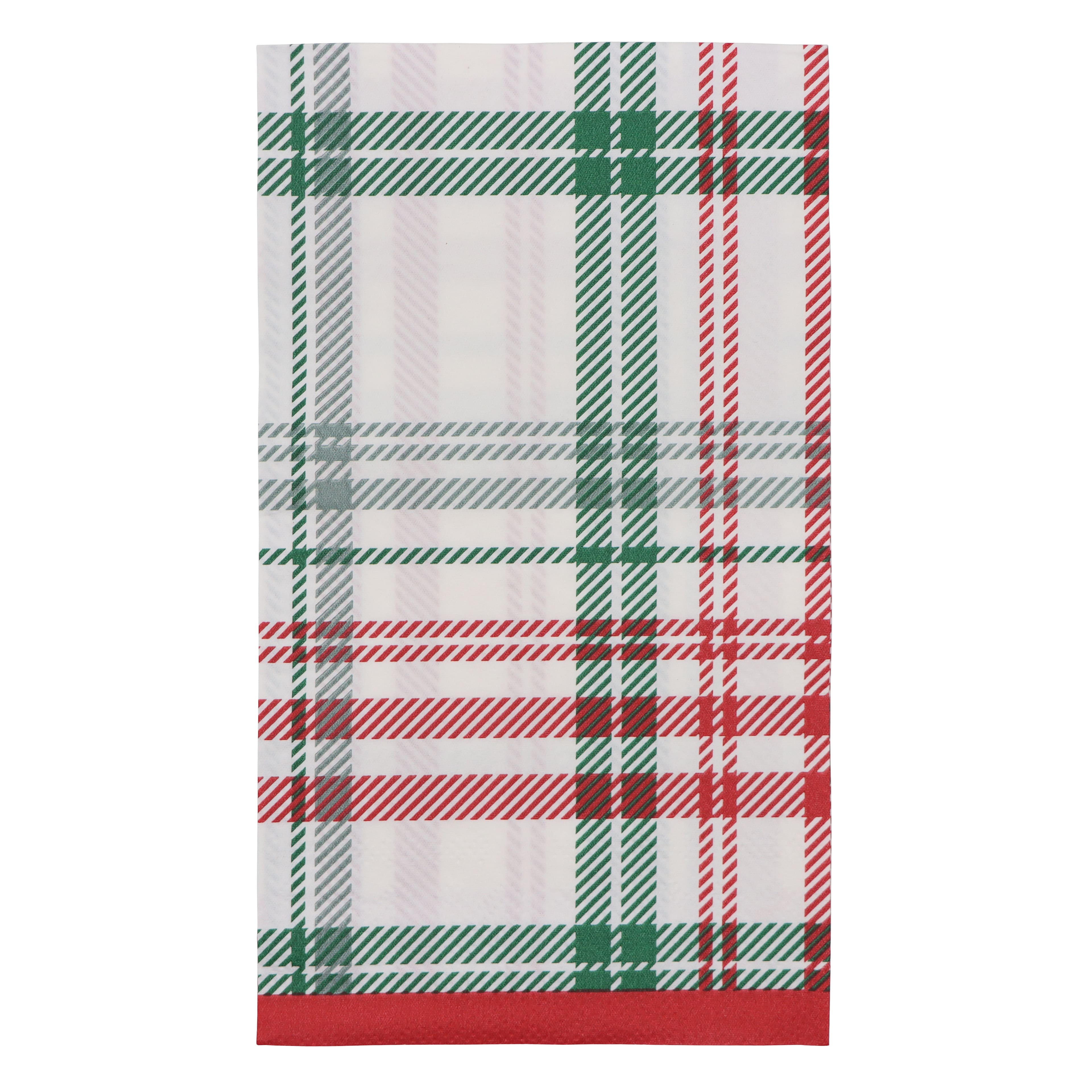 Plaid Paper Guest Napkins, 20ct. by Celebrate It&#x2122;