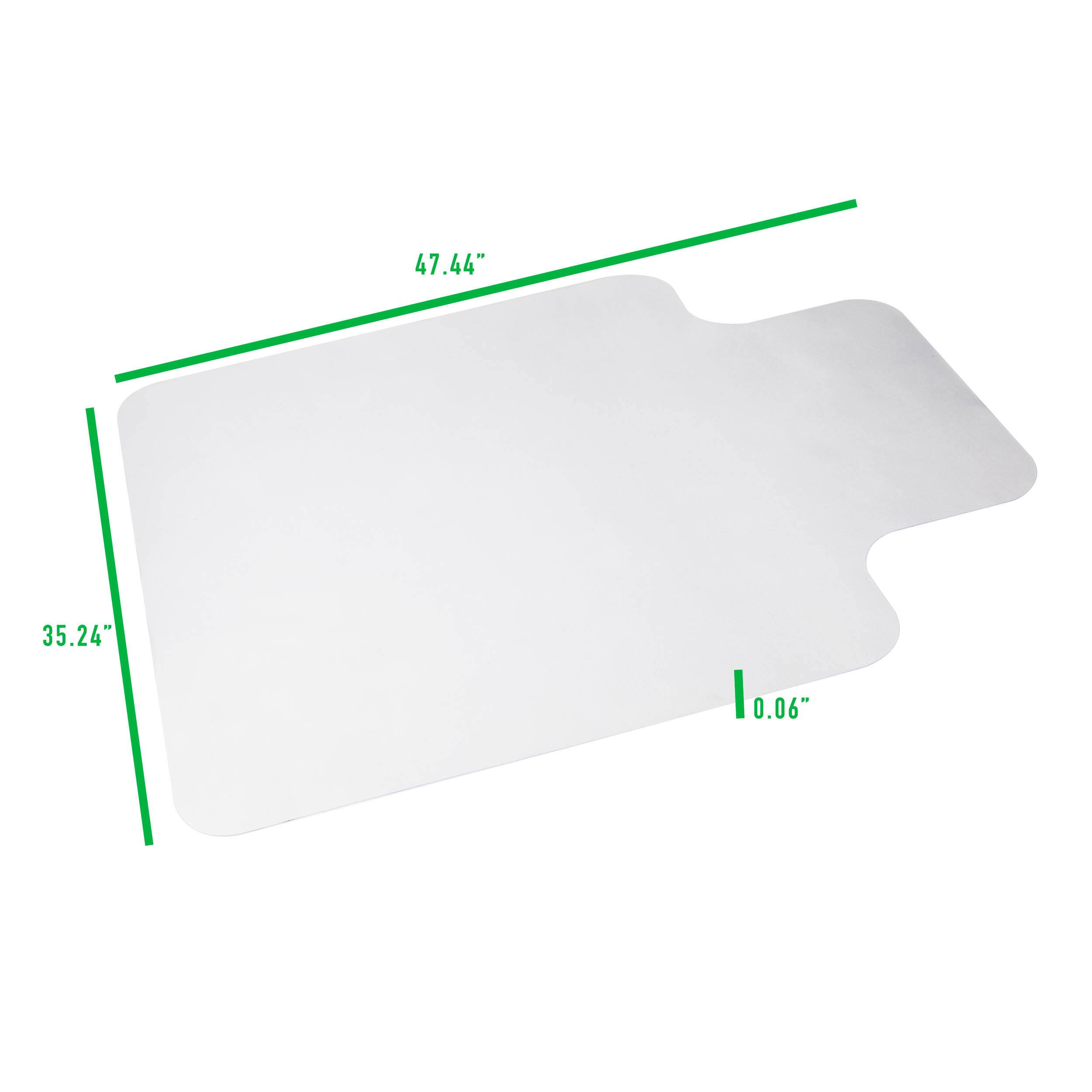 Mind Reader Clear Floor Protection Mat