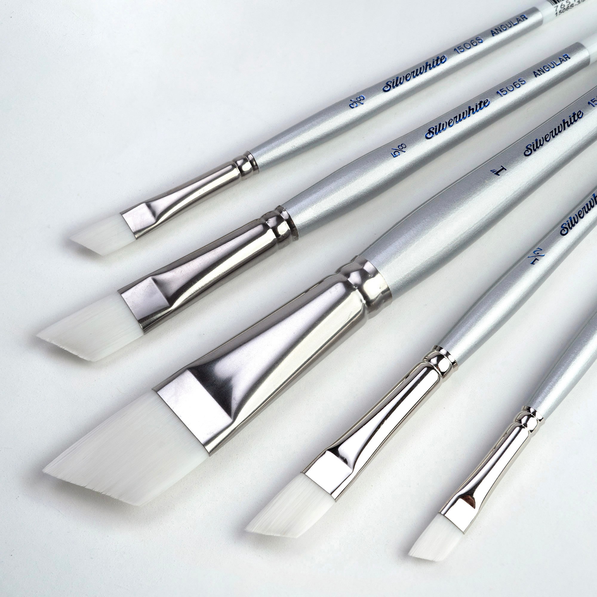 Silver Brush Limited Silverwhite® Angular Brush Set