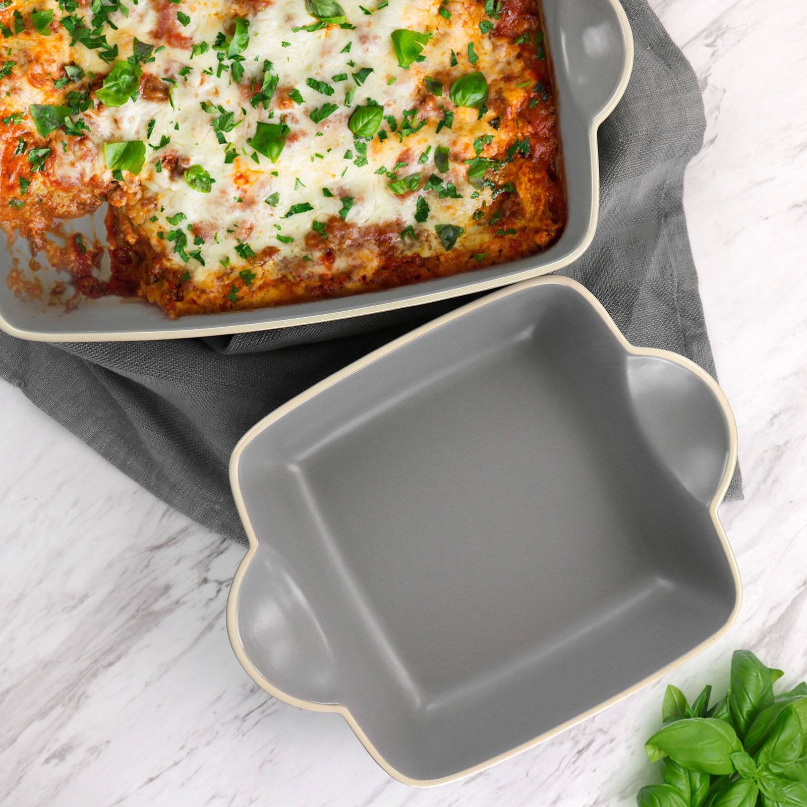 Gibson Home&#xAE; Rockaway Stoneware Nesting Bakeware Set