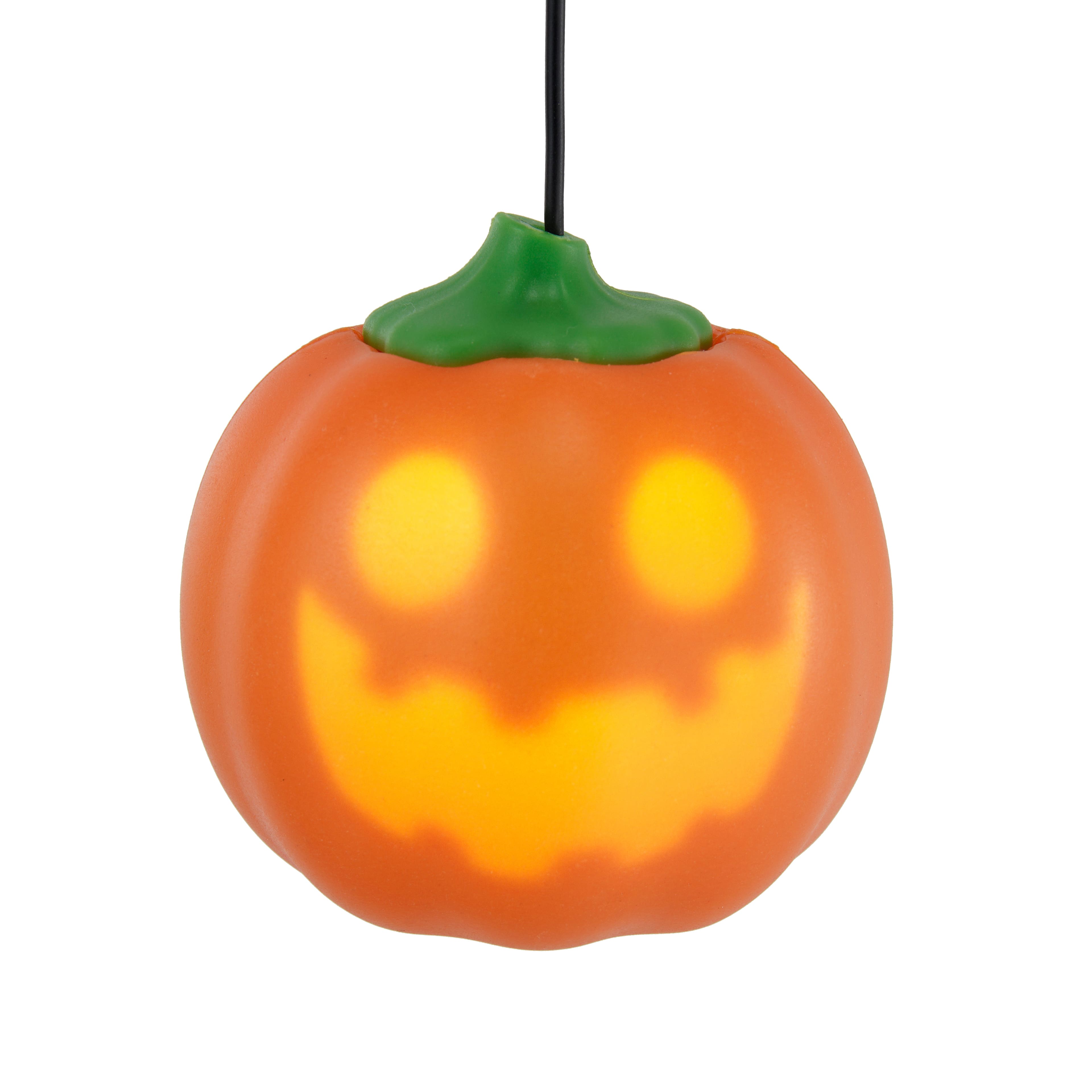 6ct. Animated Jack-O&#x27;-Lantern LED String Lights by Ashland&#xAE;