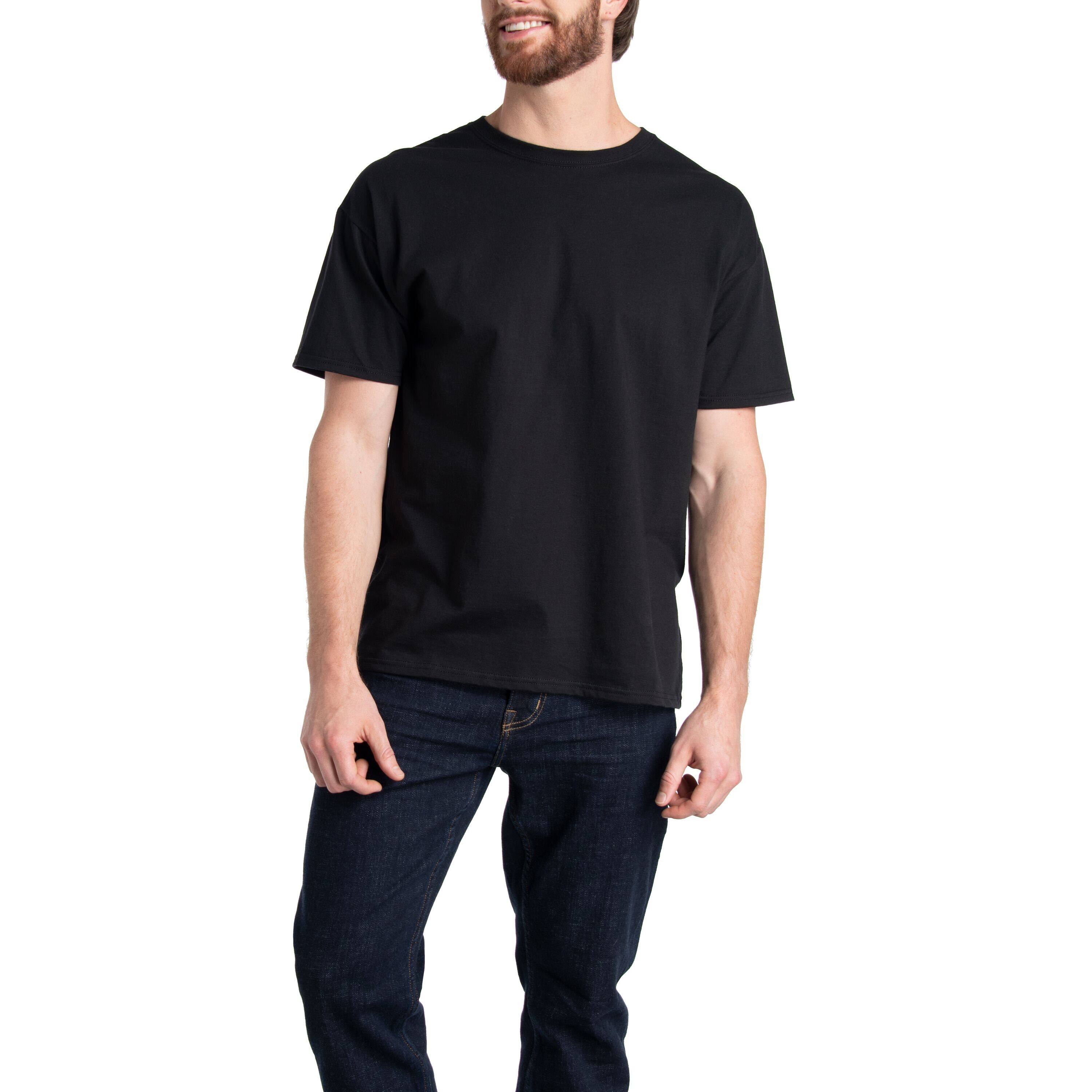Fruit of the Loom EverSoft Mens Short Sleeve Crew T-Shirt 2 Pack