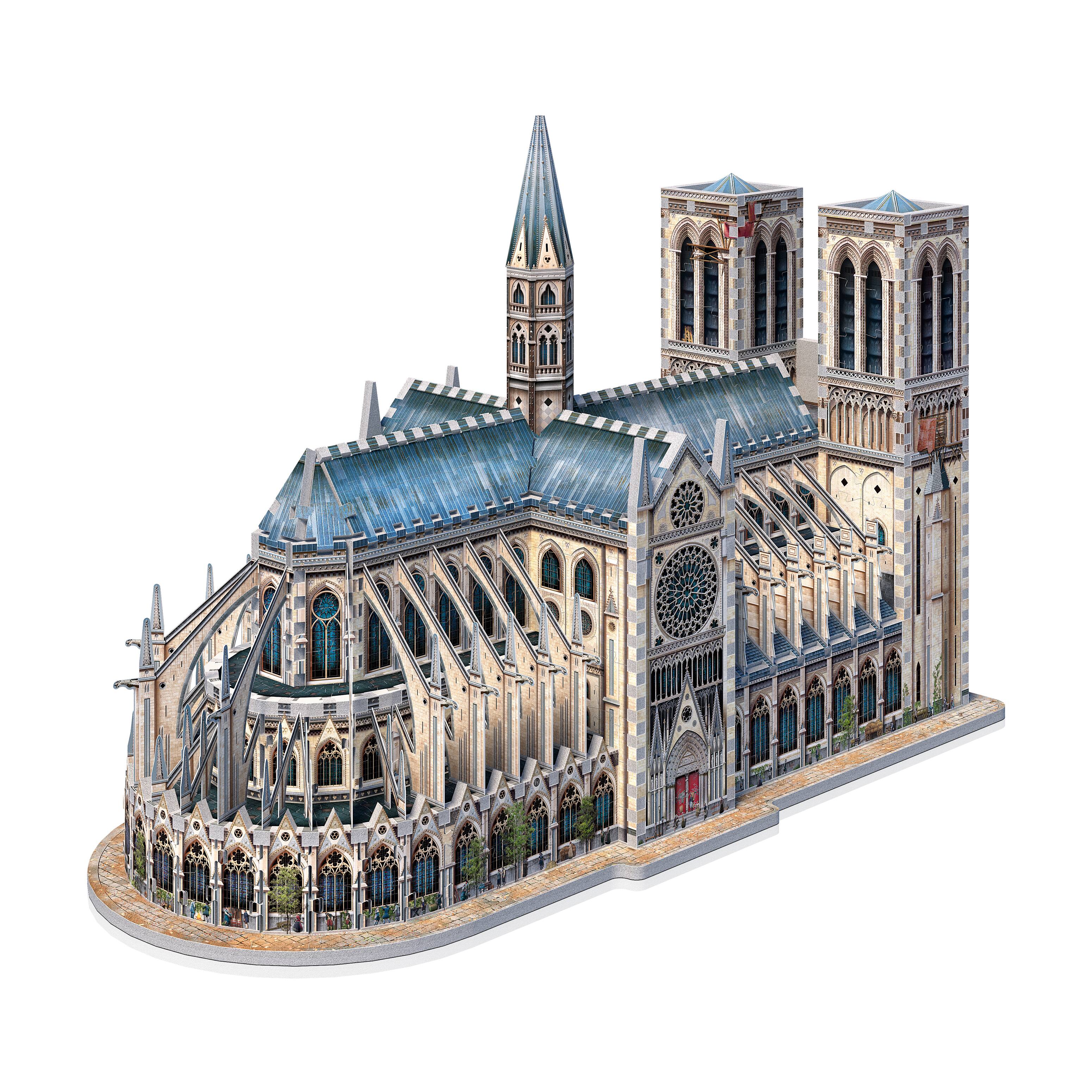 Assassin's Creed Unity - Notre-Dame 3D Puzzle: 860 Pcs