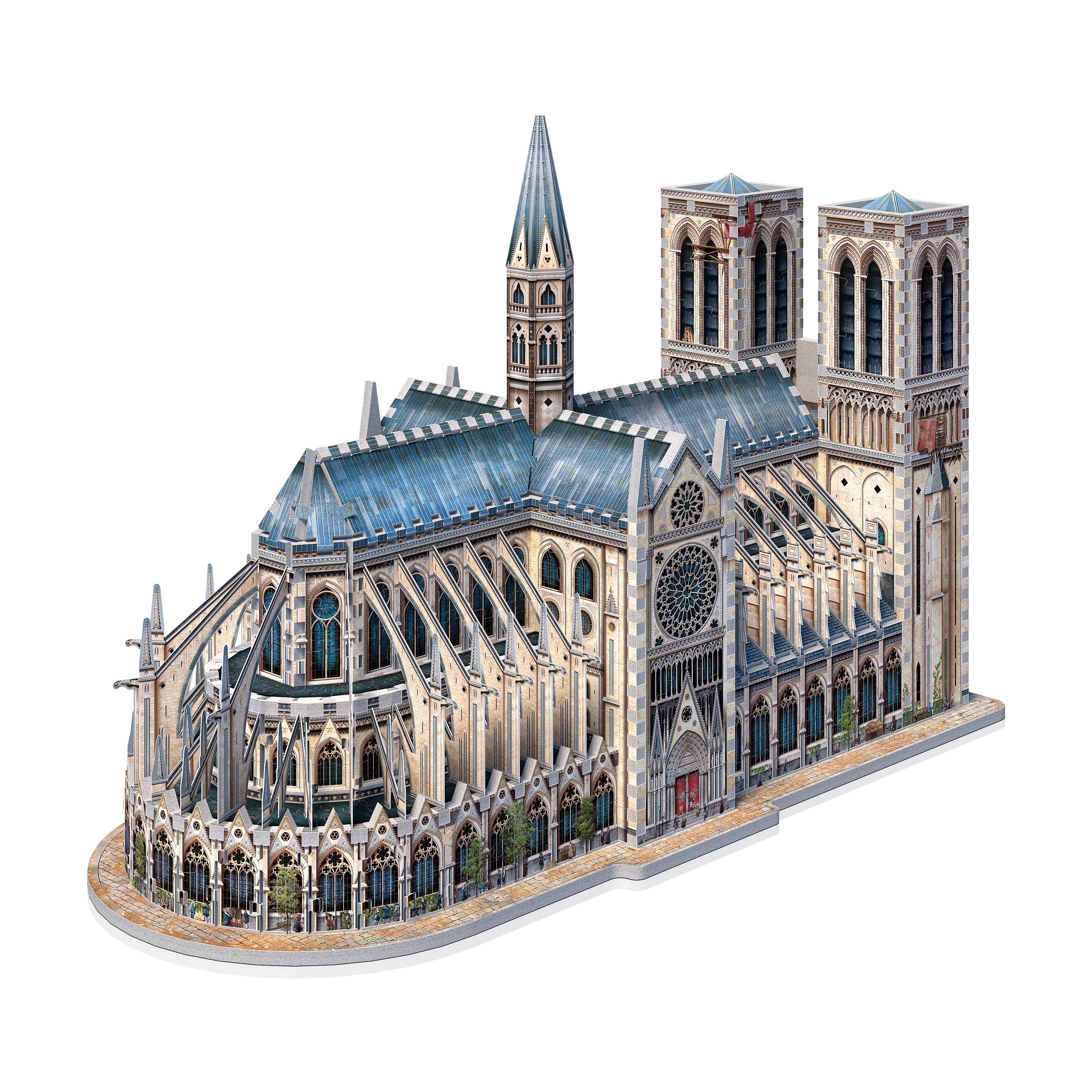 Assassin&#x27;s Creed Unity - Notre-Dame 3D Puzzle: 860 Pcs