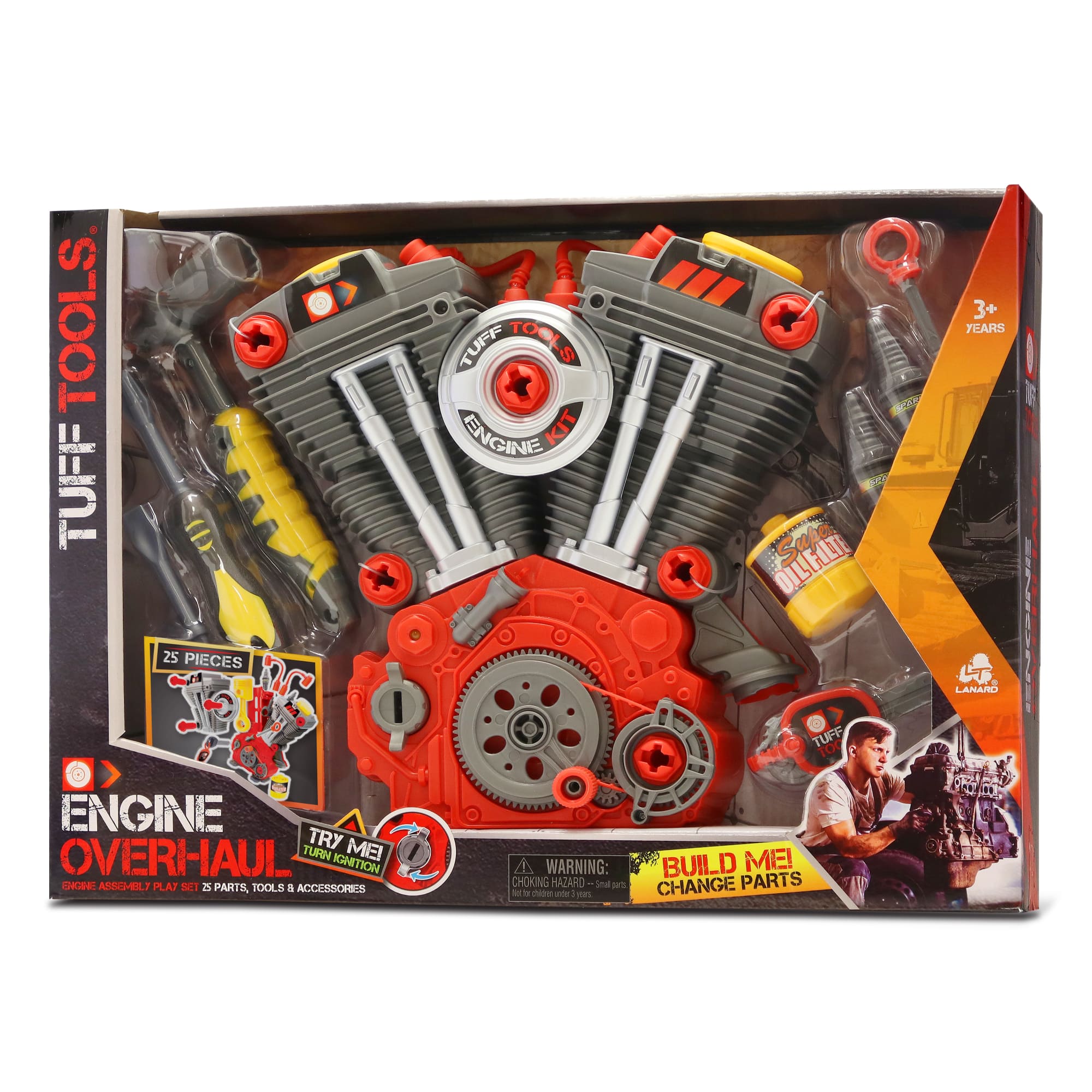 Lanard® Workman Light & Sound Engine Builder Set