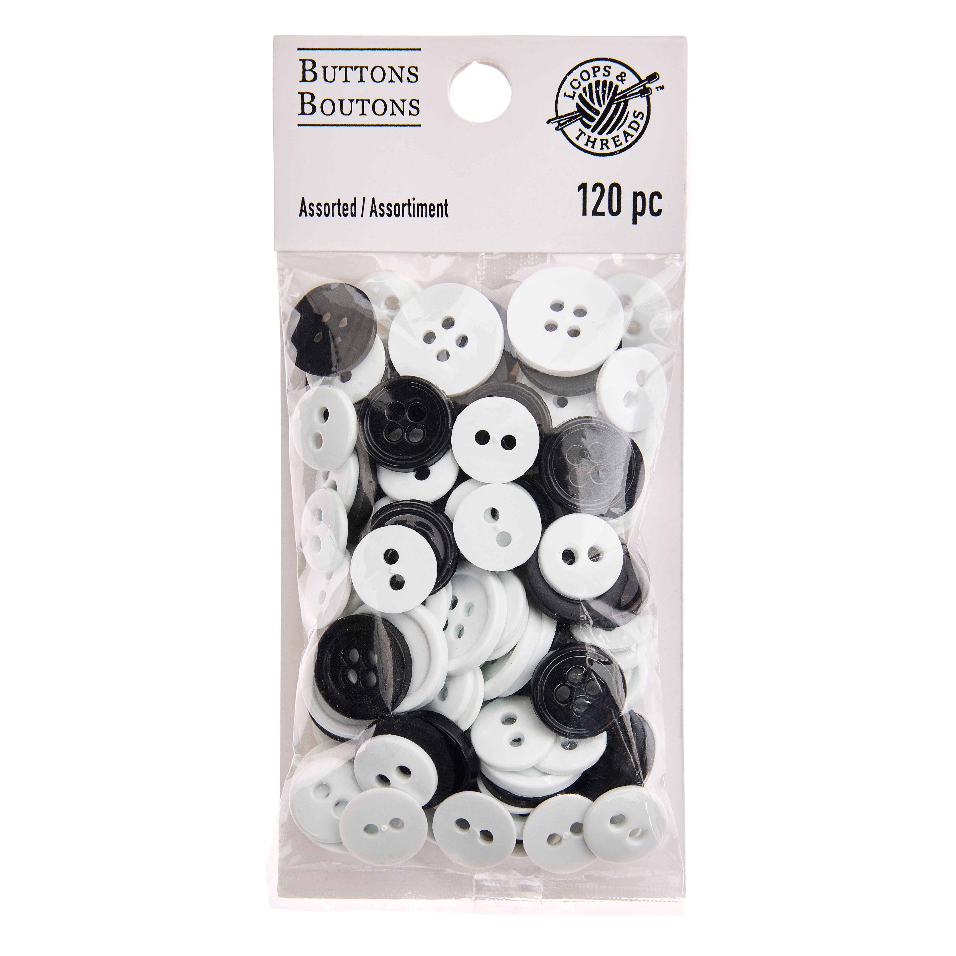 Blumenthal Lansing Favorite Findings™ Buttons, Black & White