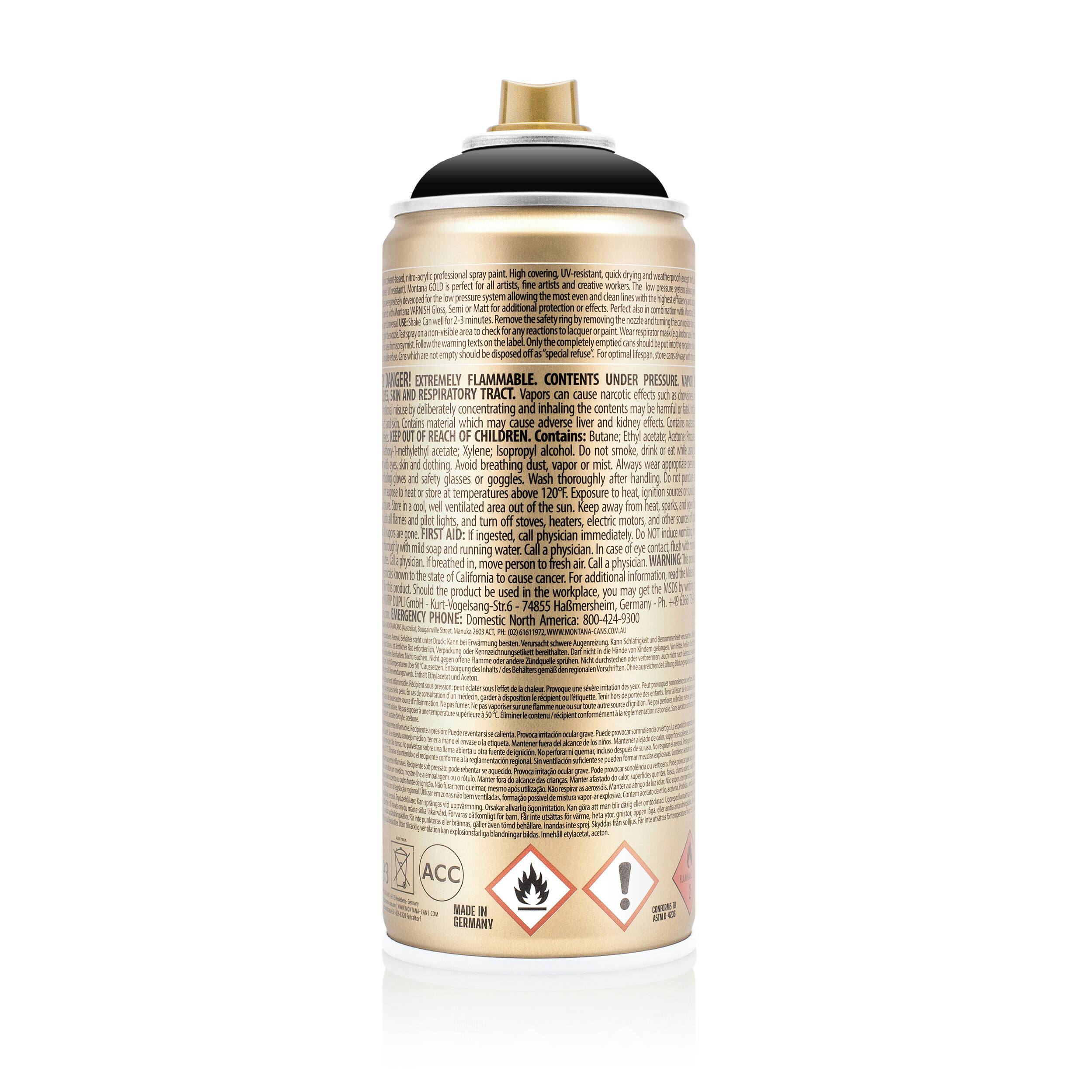Montana&#x2122; Cans GOLD Shock Color Spray Paint, 400mL