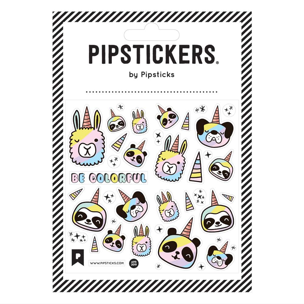 Pipstickers&#xAE; Be Colorful Stickers