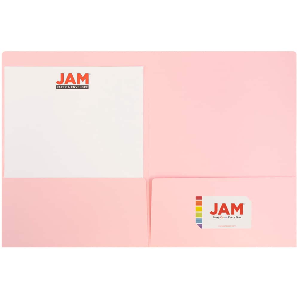 JAM Paper Premium Matte 2-Pocket Folders, 6ct.