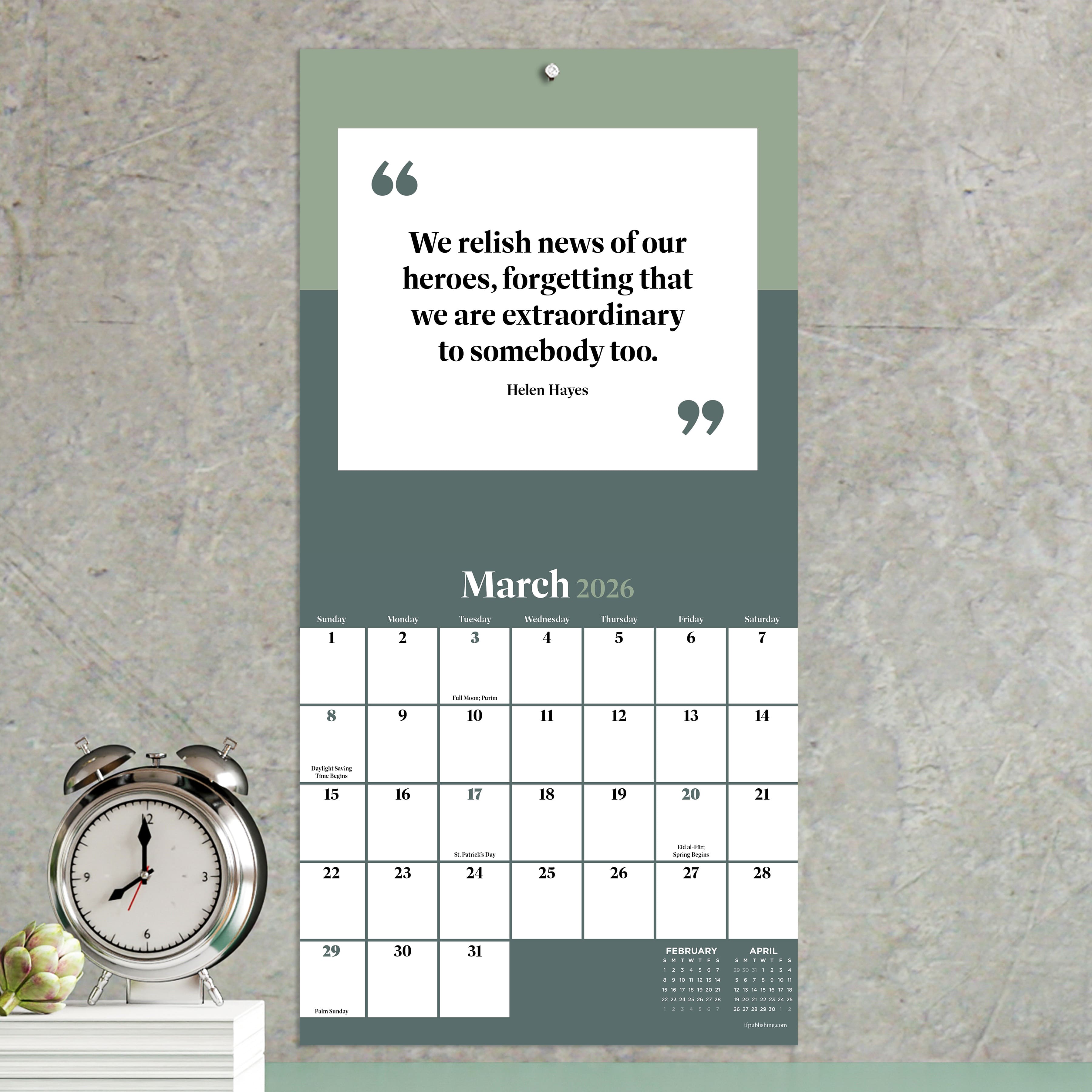 2026 Inspire Mini Calendar