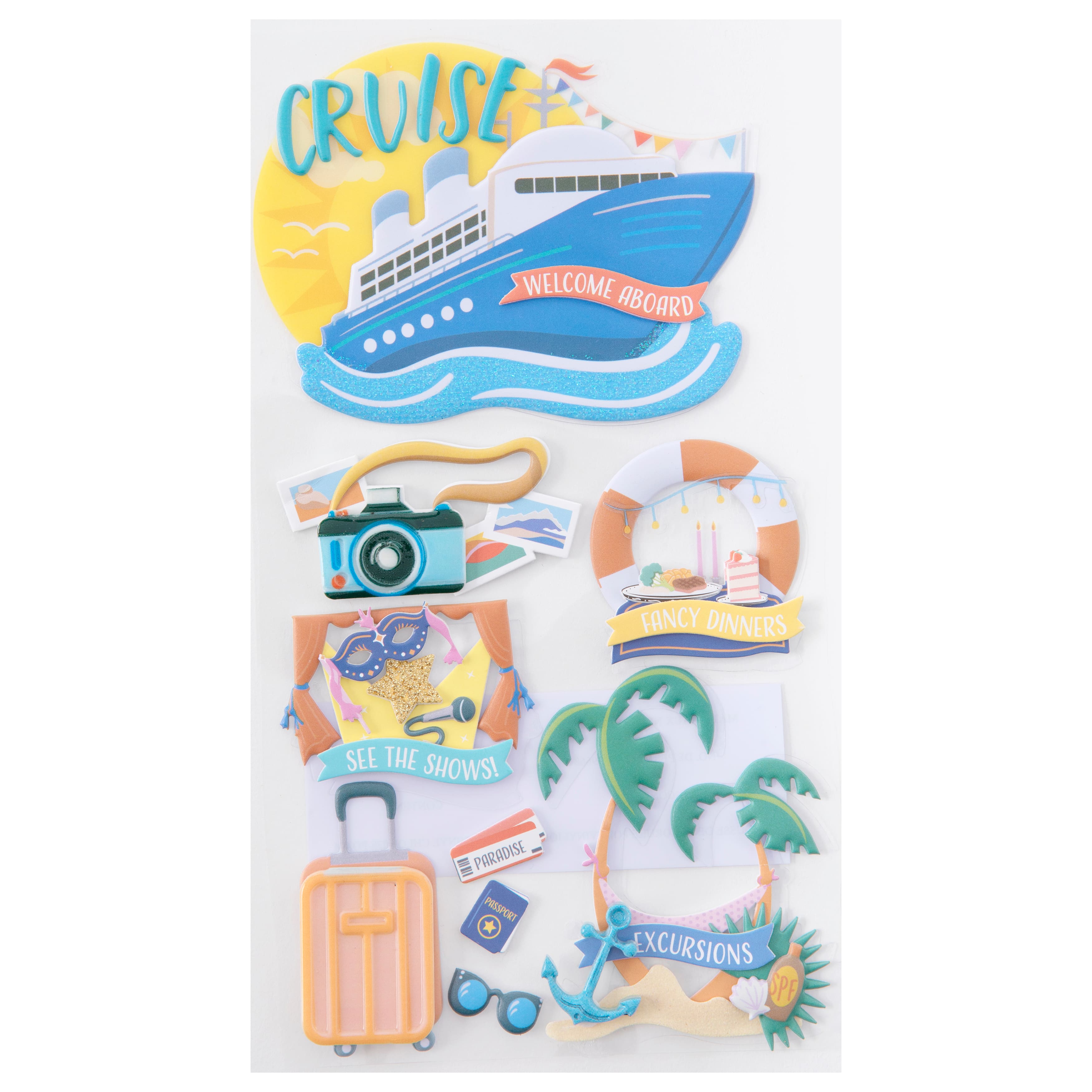 Cruise Dimensional Stickers by Recollections&#x2122;