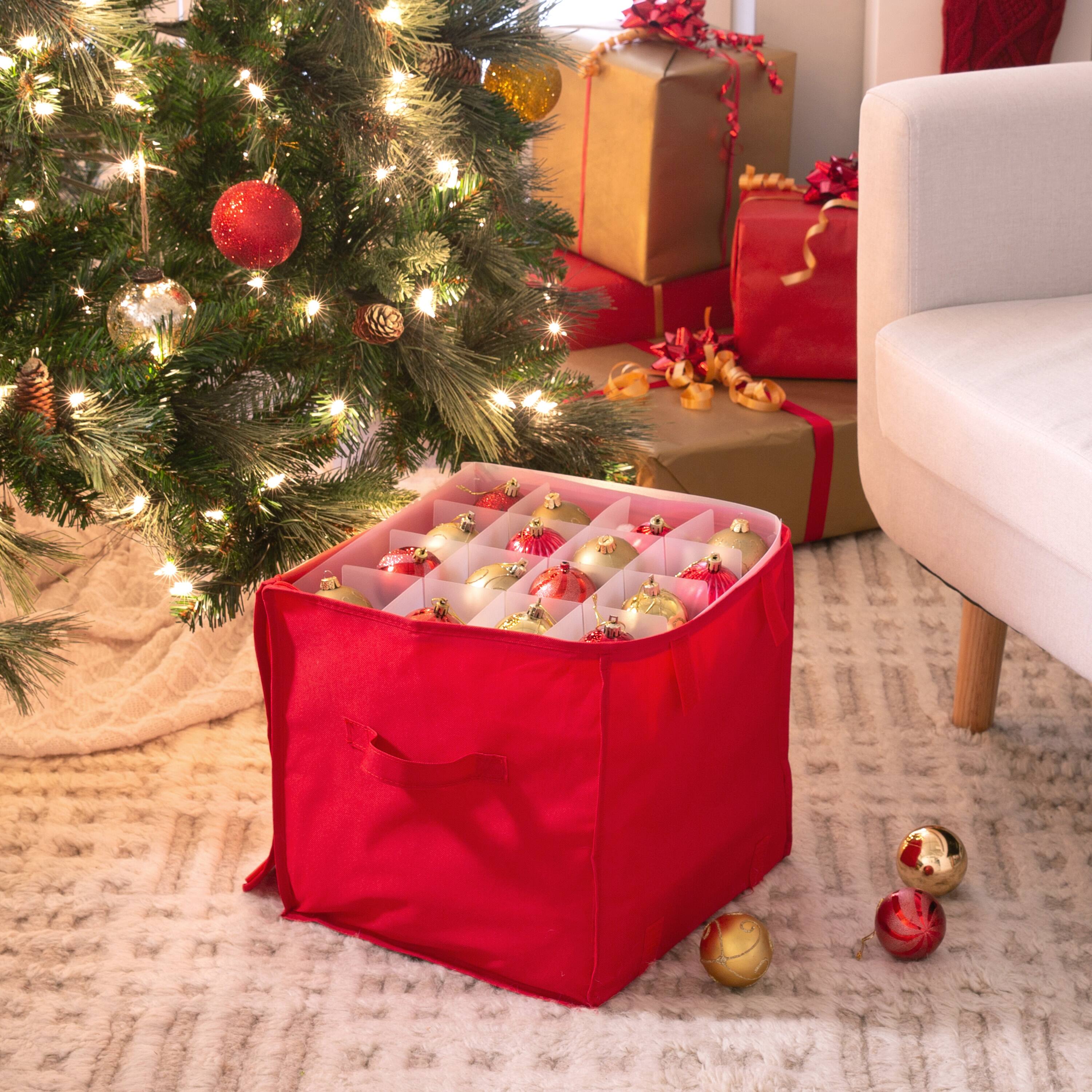 Simplify Stackable Christmas Ornament Storage Box Michaels