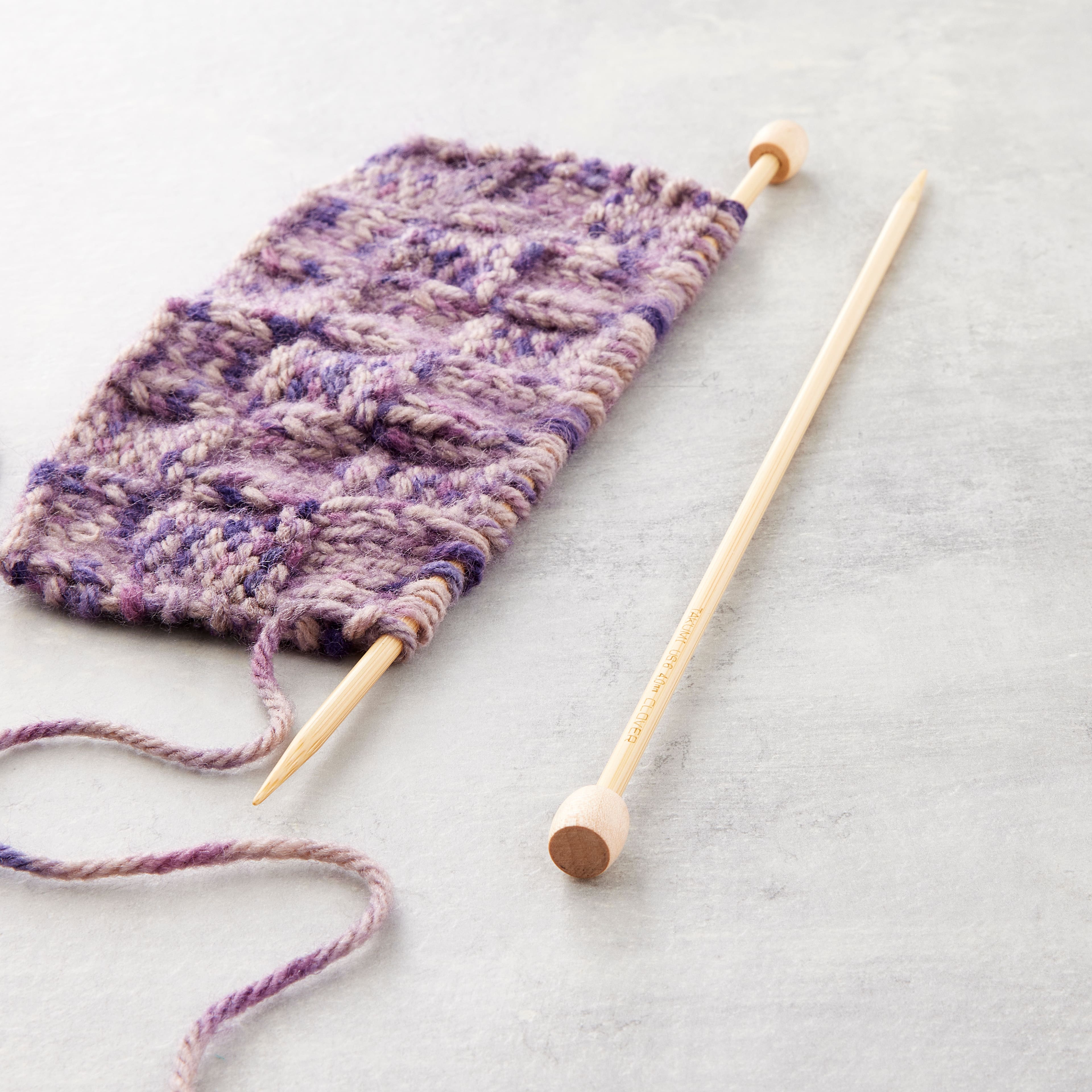 Clover Takumi&#xAE; 9&#x22; Bamboo Knitting Needles