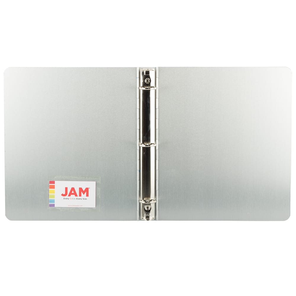 JAM Paper 2" x 3.5" Clear Self-Adhesive Business Card Holders