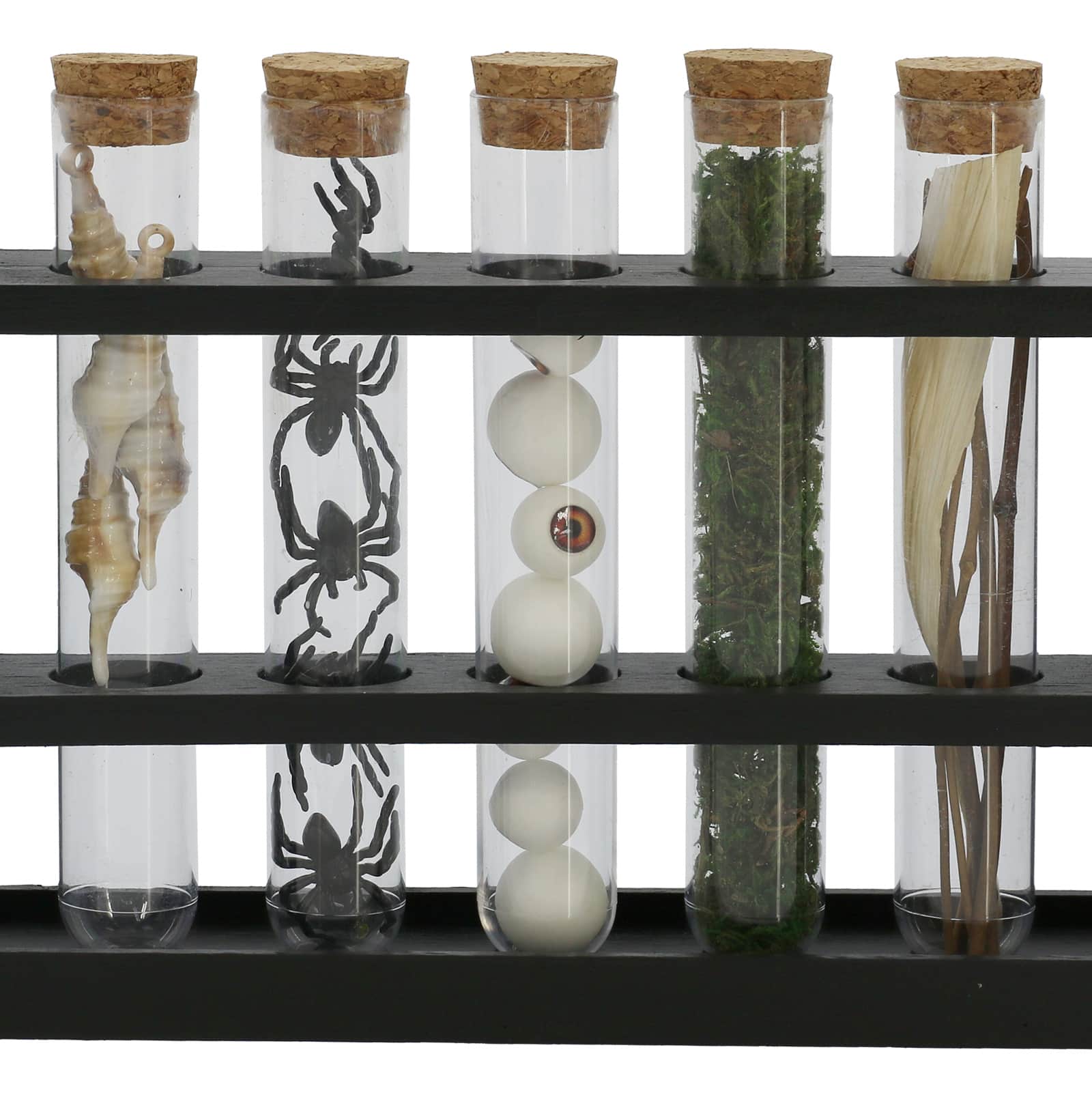 9&#x22; Witch&#x27;s Brew Test Tubes with Stand Tabletop D&#xE9;cor by Ashland&#xAE;