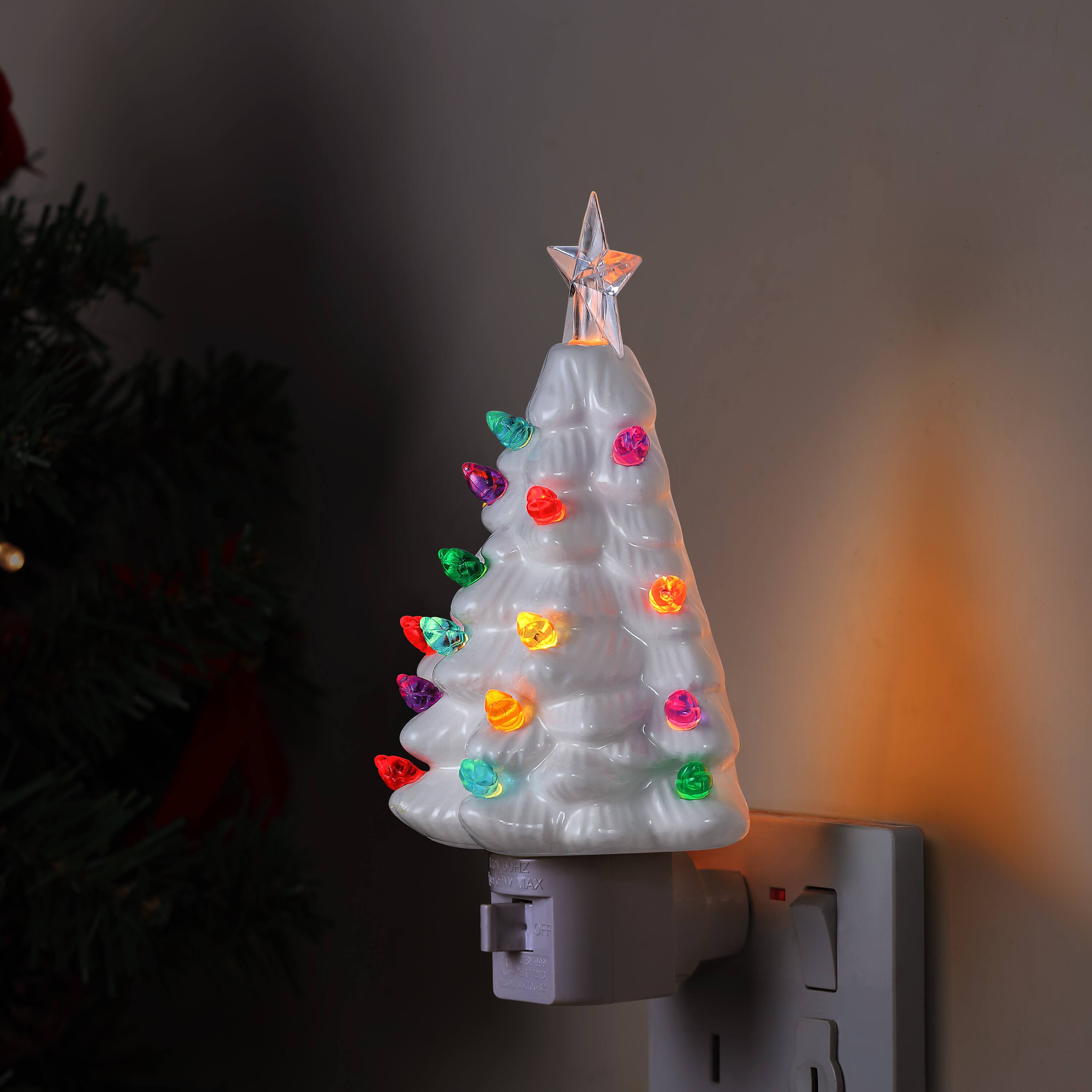 White Nostalgic Tree Nightlight
