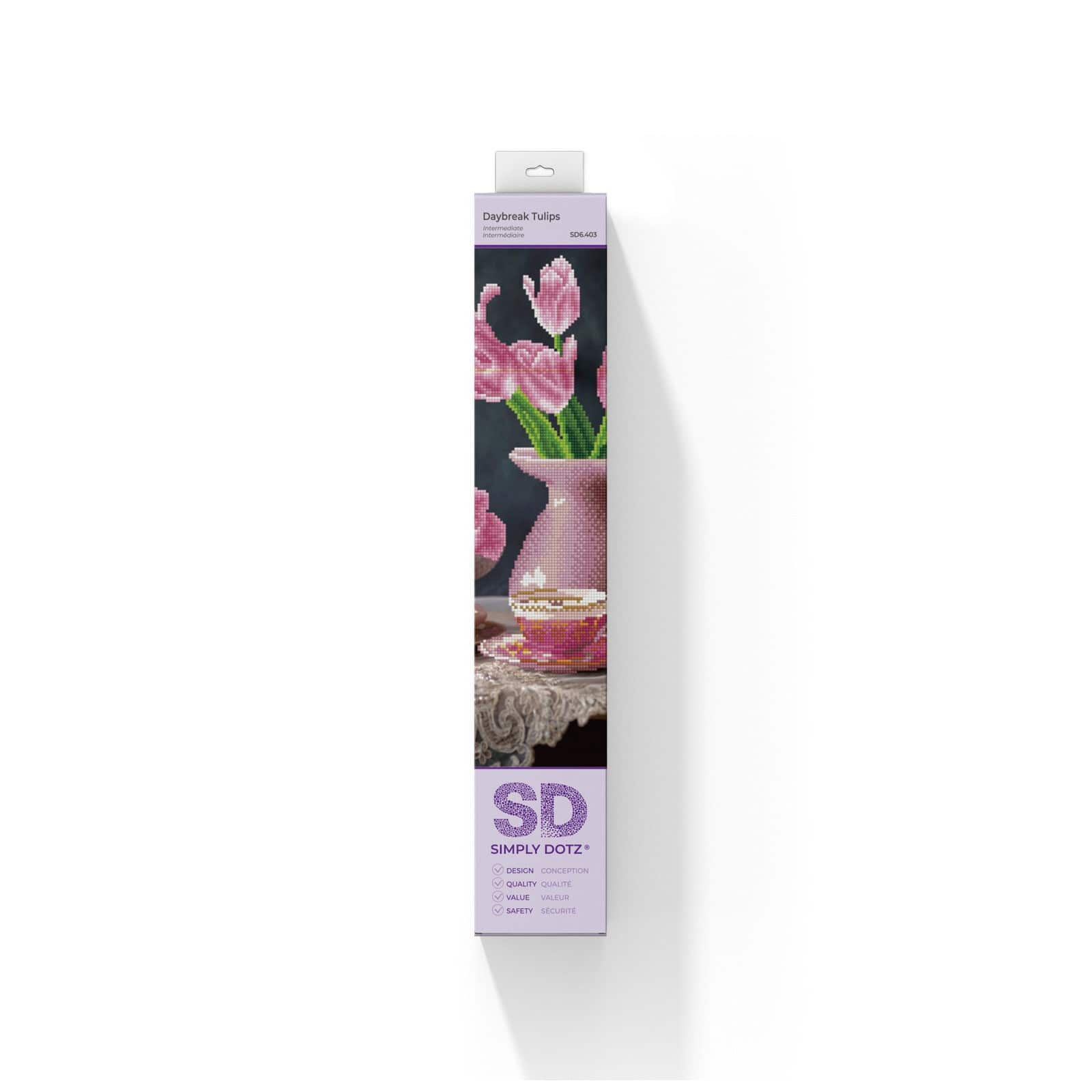 Simply Dotz® Intermediate Daybreak Tulips Diamond Painting Kit