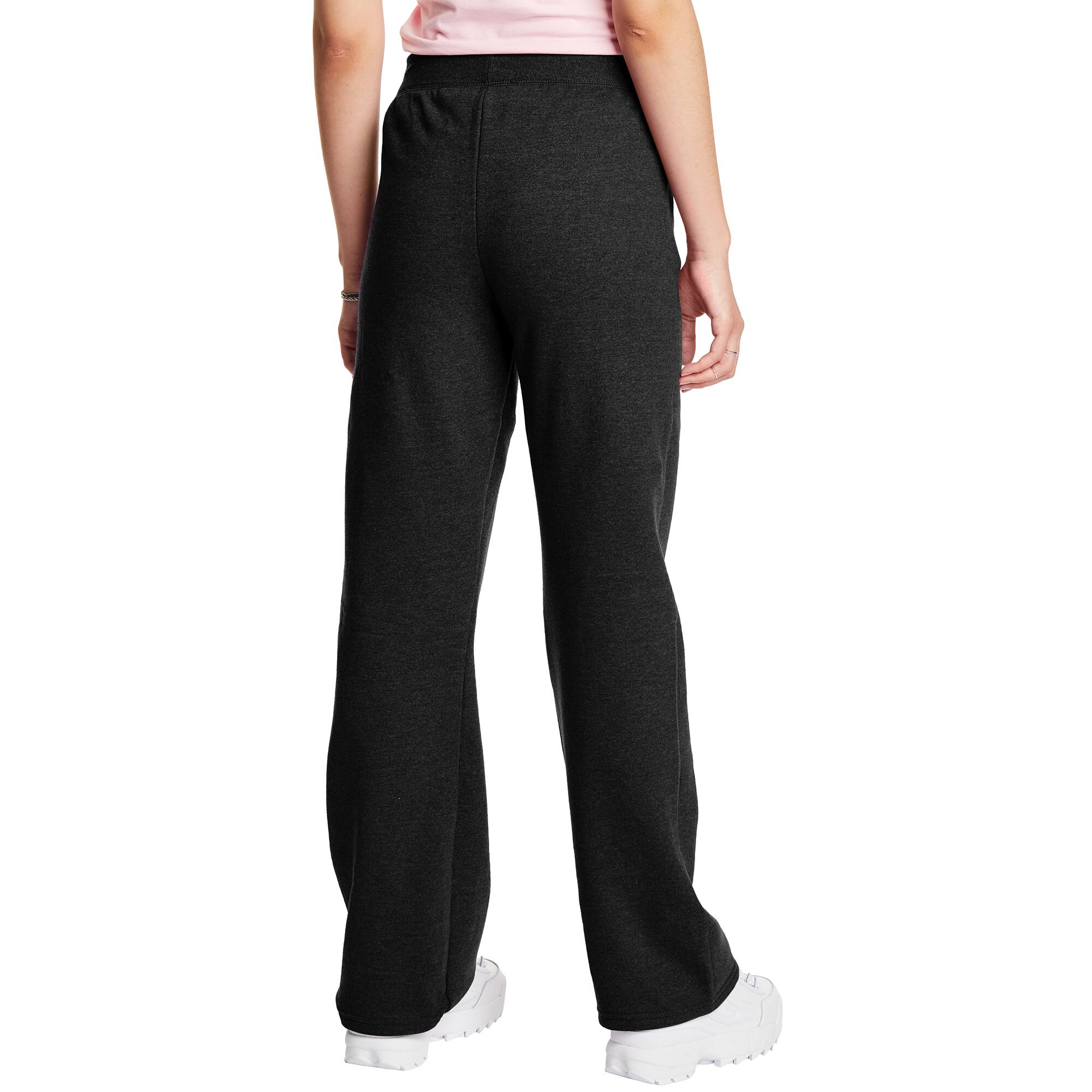 Hanes EcoSmart Open Leg Fleece Women&#x27;s Sweatpants