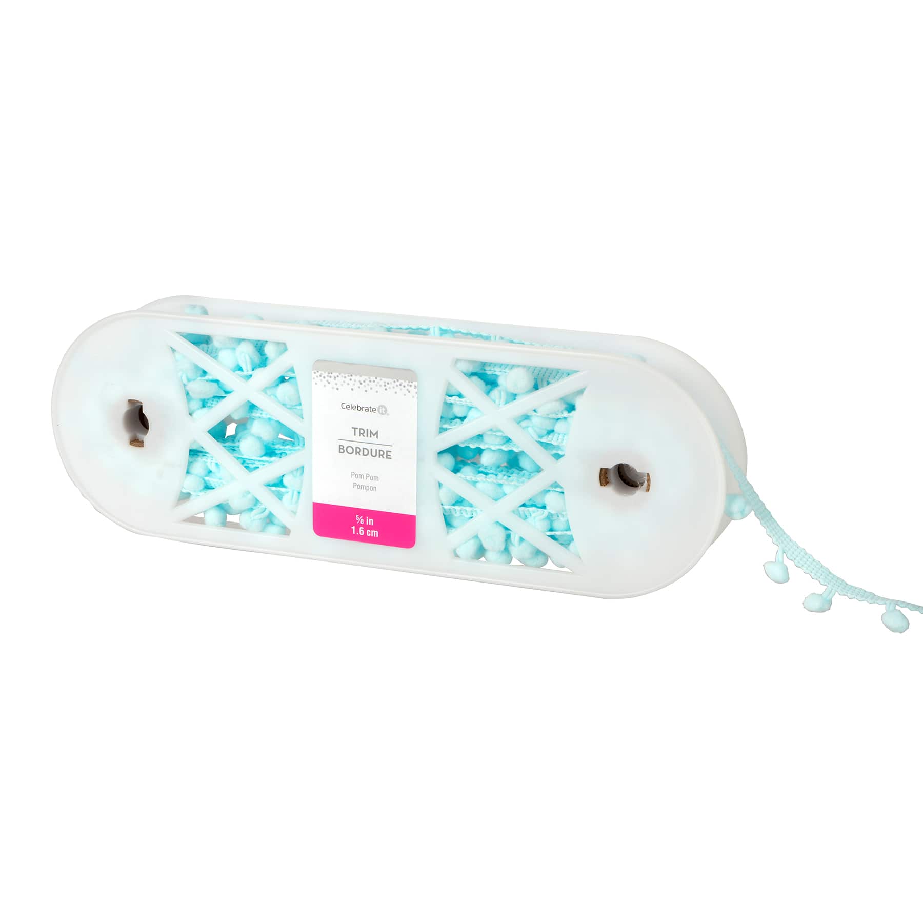 5/8&#x22; Pom Pom Trim Ribbon by Celebrate It&#xAE;