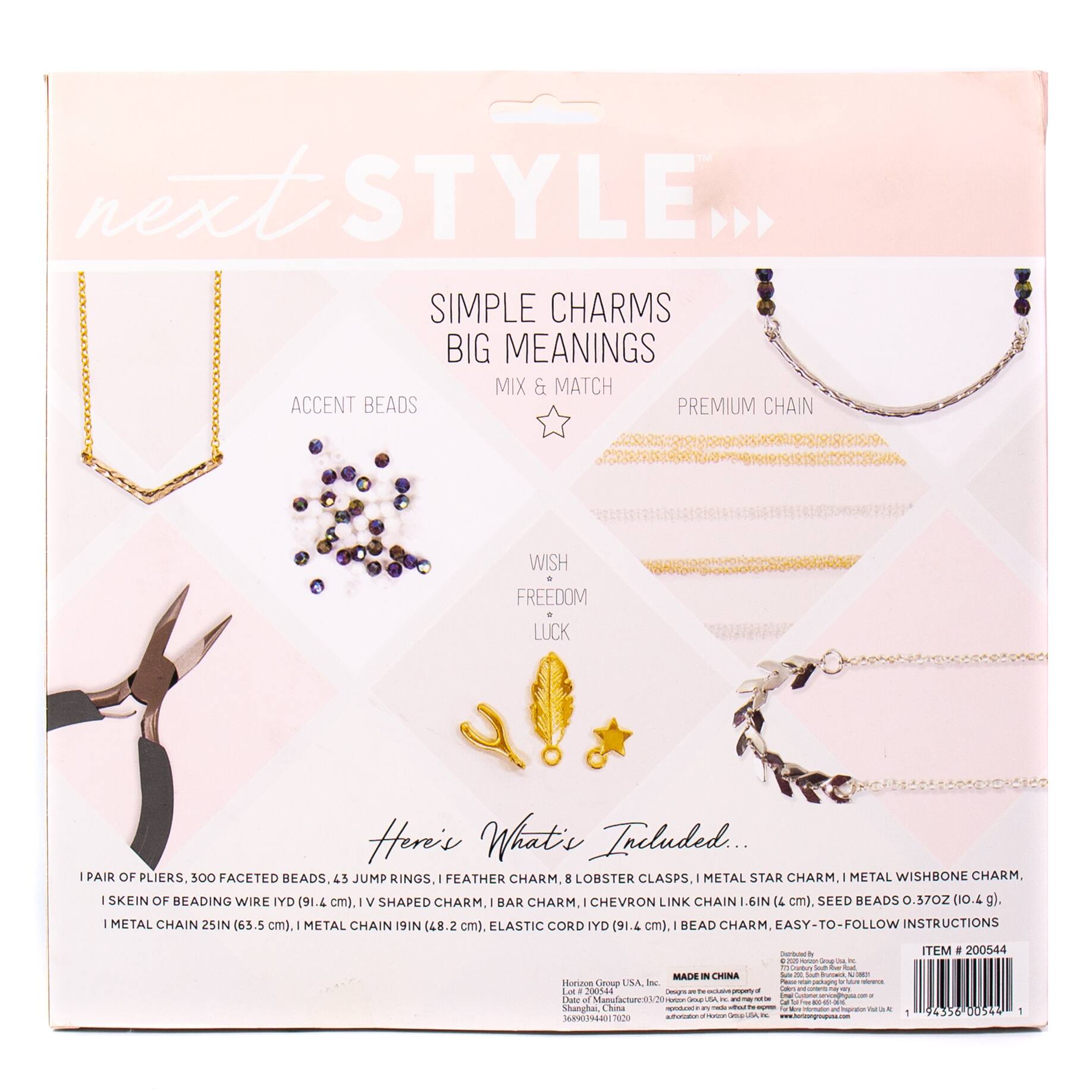 Next Style&#x2122; DIY Charm &#x26; Chain Jewelry