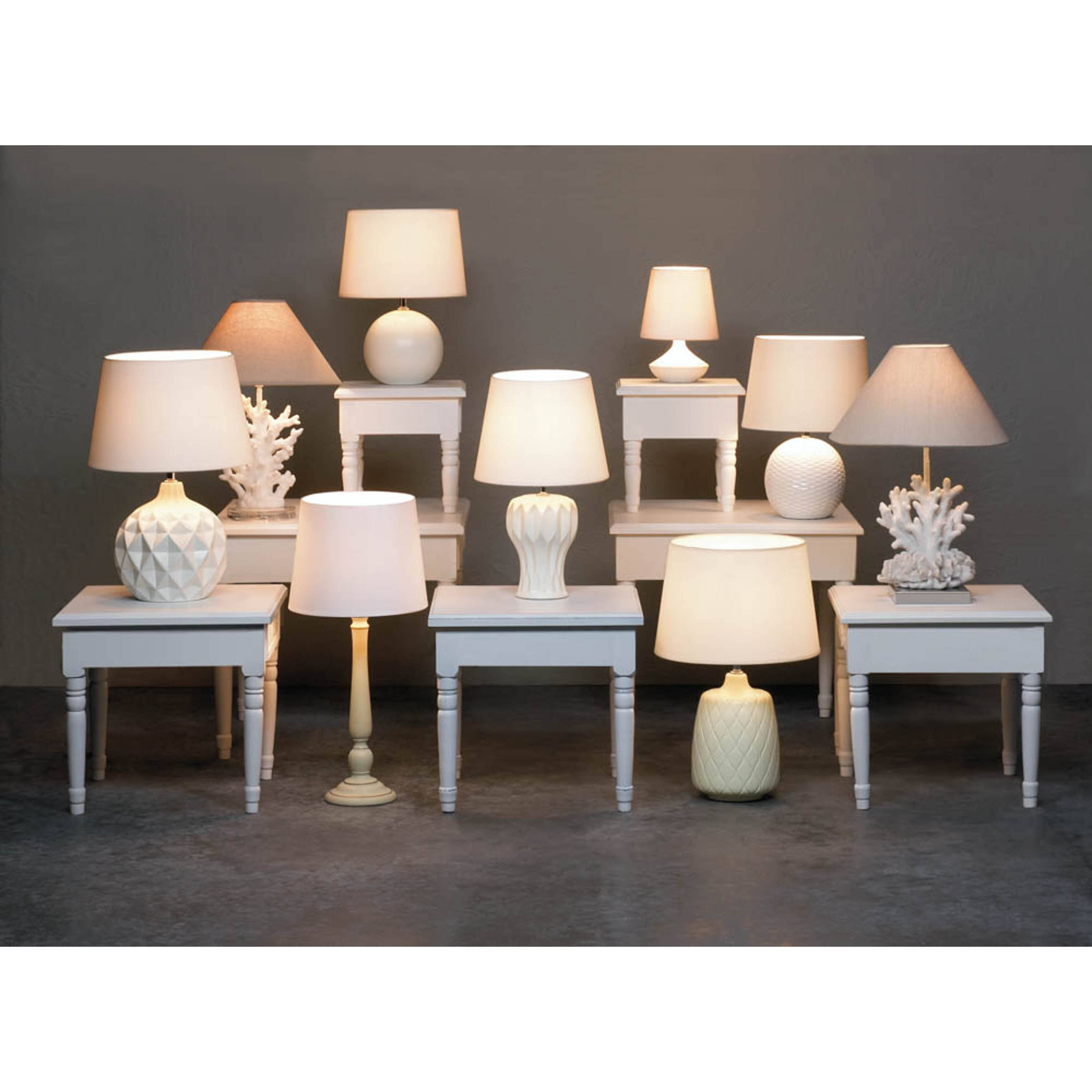 10'' White Table Lamp