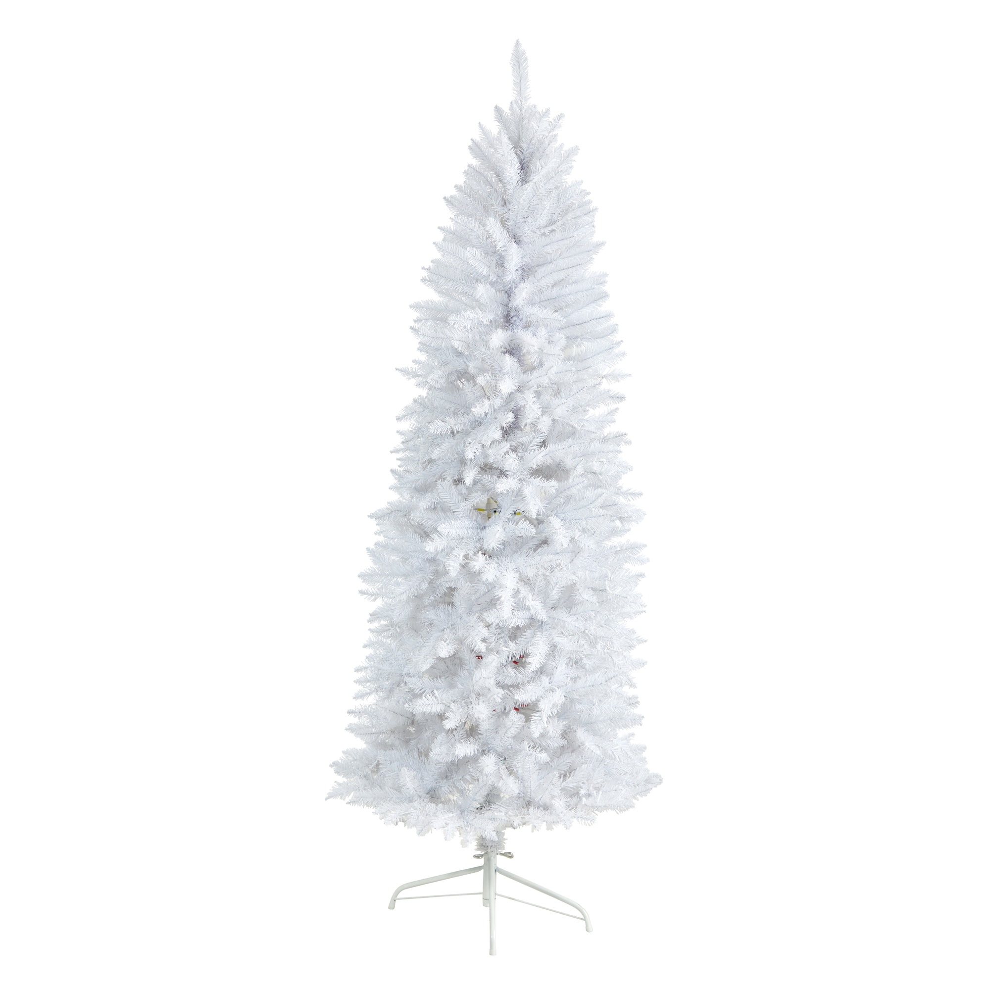 6ft. Unlit Slim White Artificial Christmas Tree