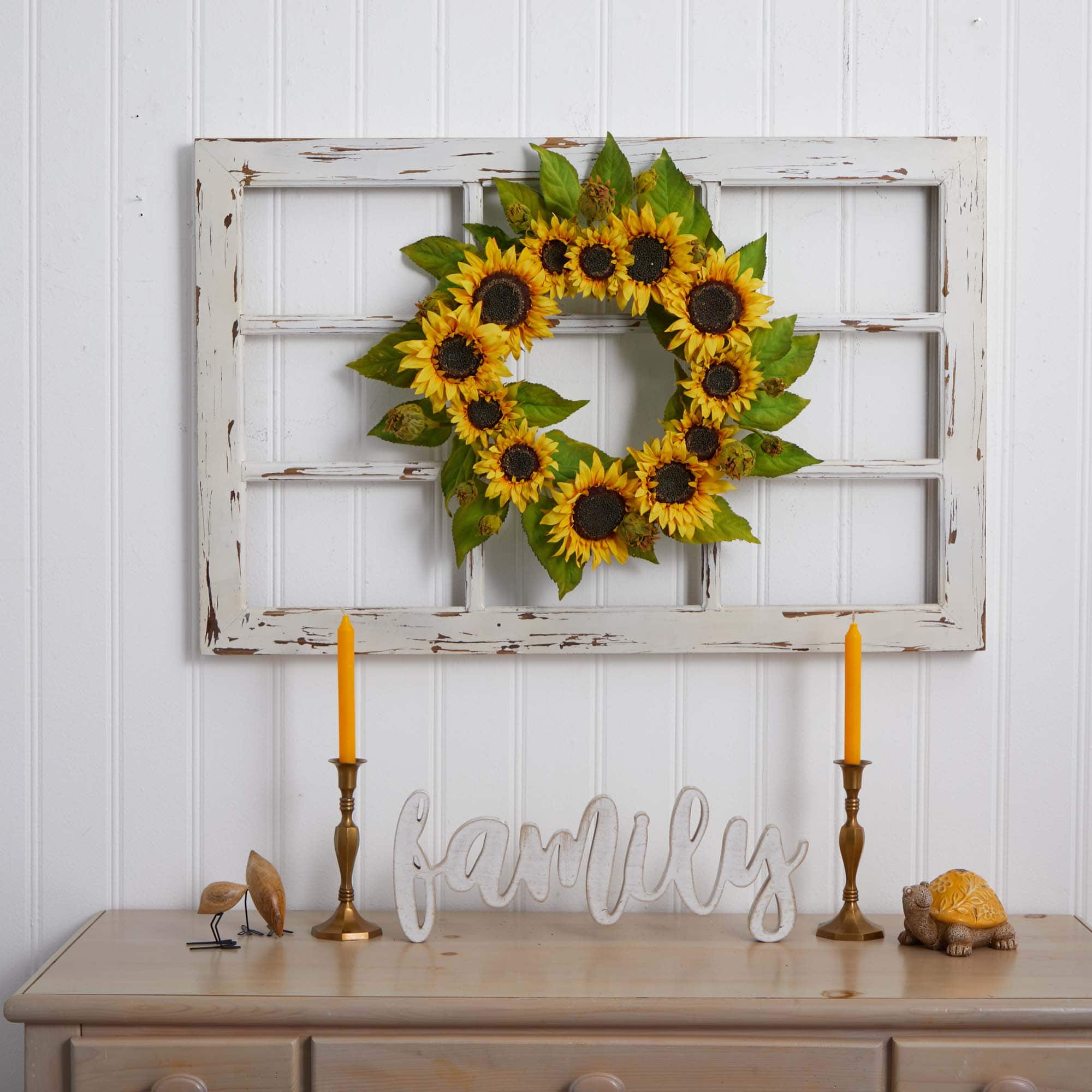 22&#x22; Sunflower Wreath