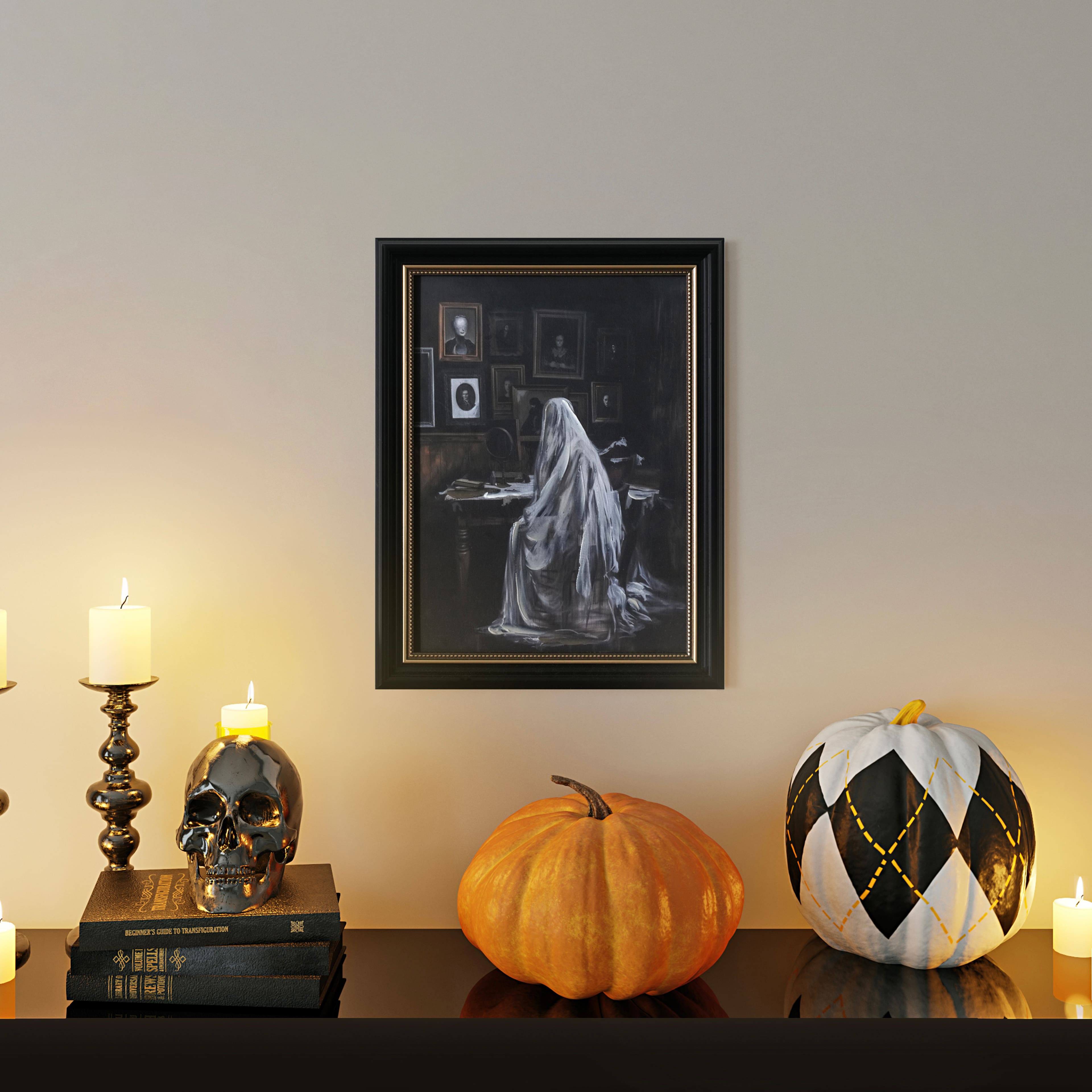 12&#x22; Ghostly Veiled Figure Wall Art by Ashland&#xAE;