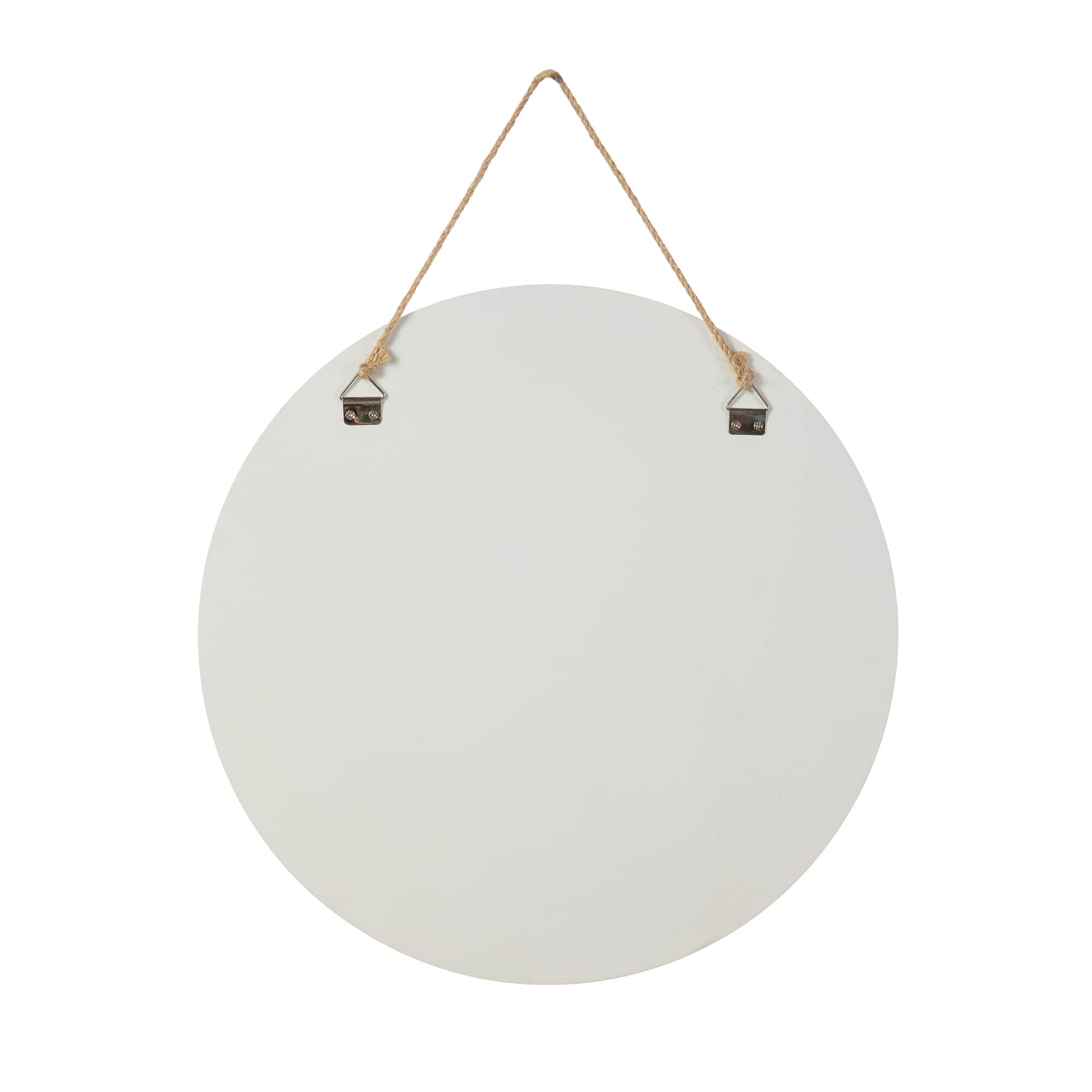 Glitzhome® 11.75" Easter Bunny Round Wall or Door Hanger