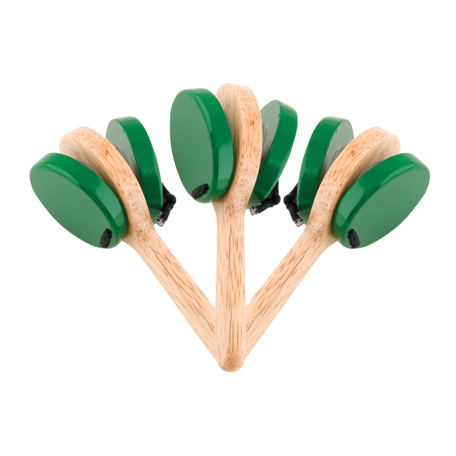Westco Educational Products Wooden Castanet Clappers, 3ct.