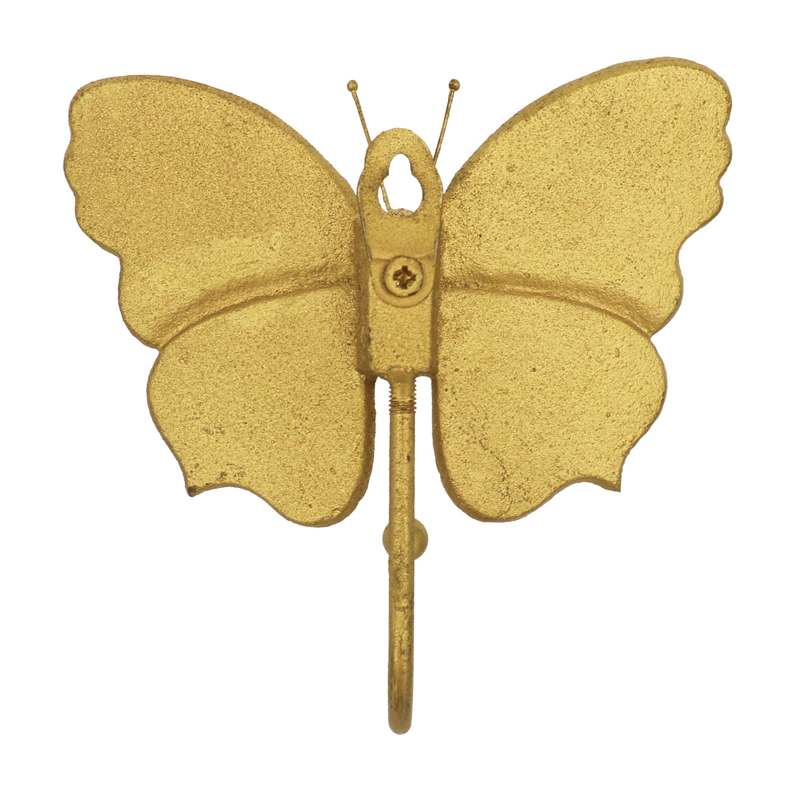 5.25&#x22; Full Golden Butterfly Wall Hook by Ashland&#xAE;