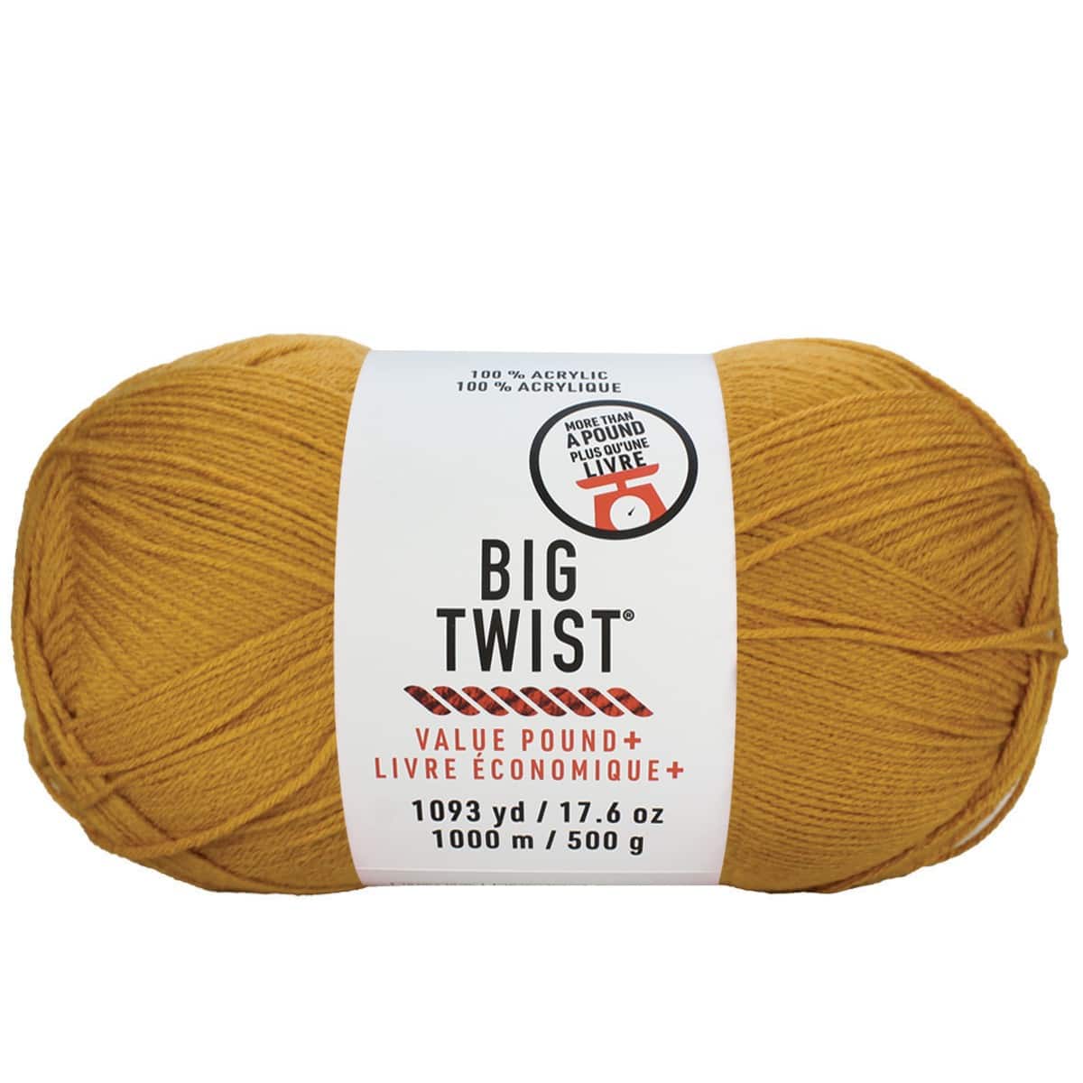 Big Twist® Value Pound+ Yarn, Color: Toffee | Michaels