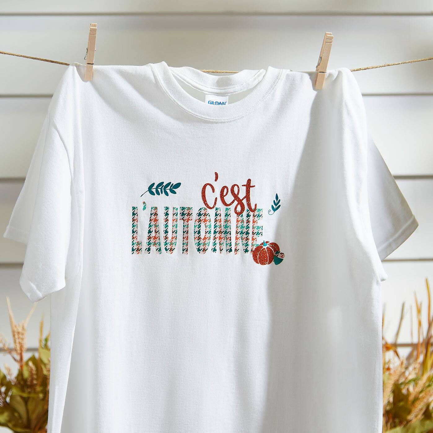 Houndstooth Welcome Fall T-Shirt
